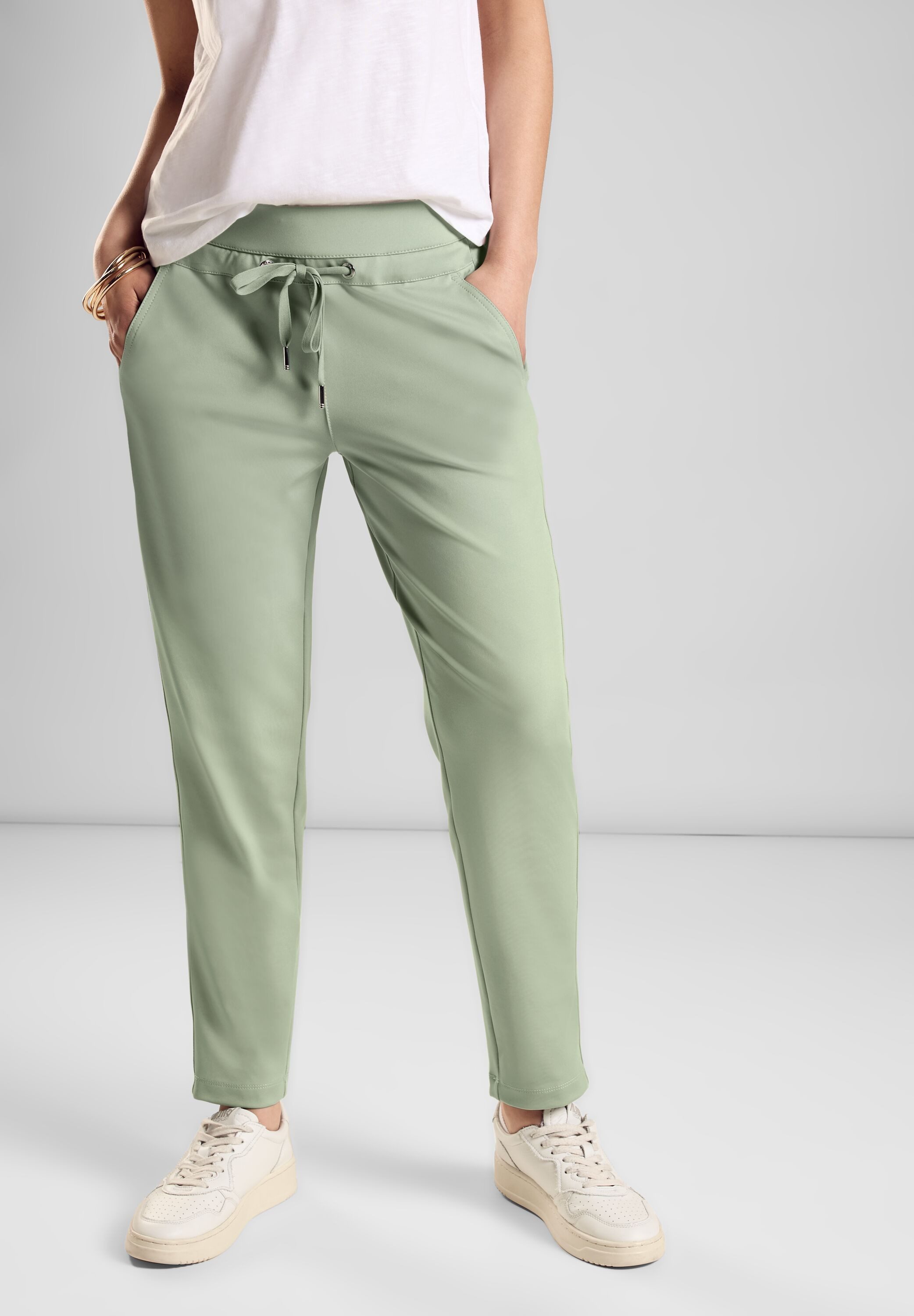 STREET ONE Jogger Pants Middle Waist