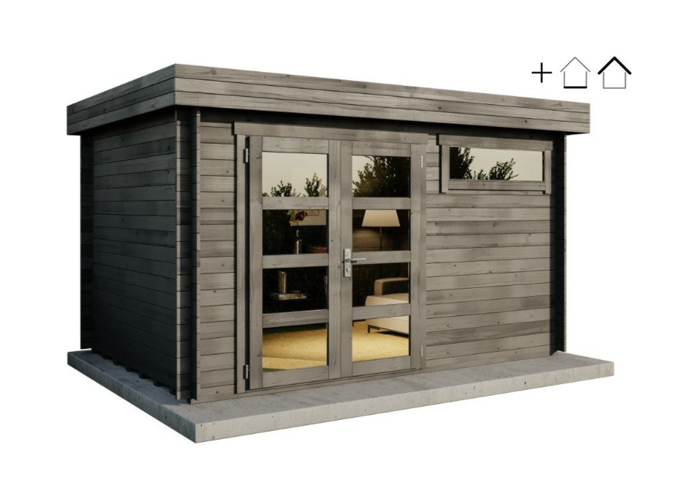 Alpholz Gartenhaus Holz Set - Leandro-28 günstig online kaufen