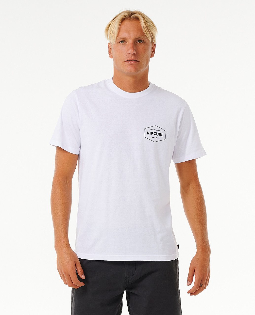 Rip Curl Print-Shirt Stapler Kurzärmliges T-Shirt