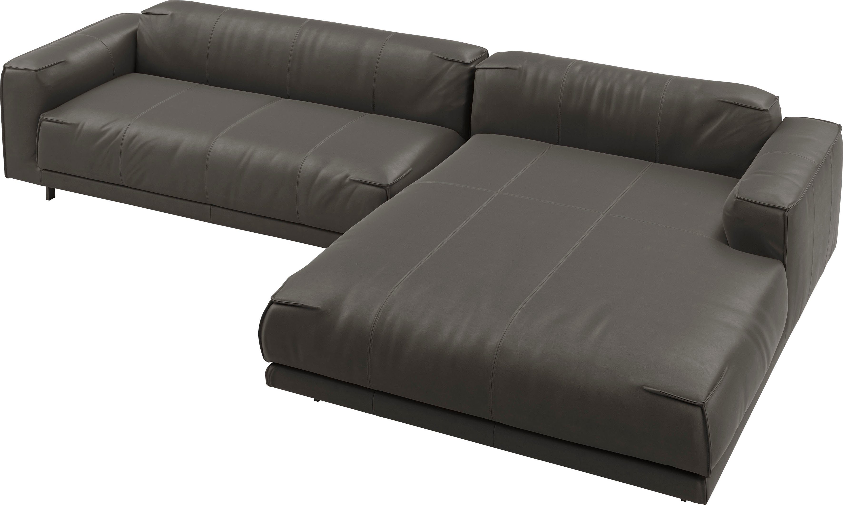 freistil ROLF BENZ Ecksofa freistil 136, Meisterwerk der Handwerkskunst, hochwertige Polsterung, mit besonderer Nahtverarbeitung