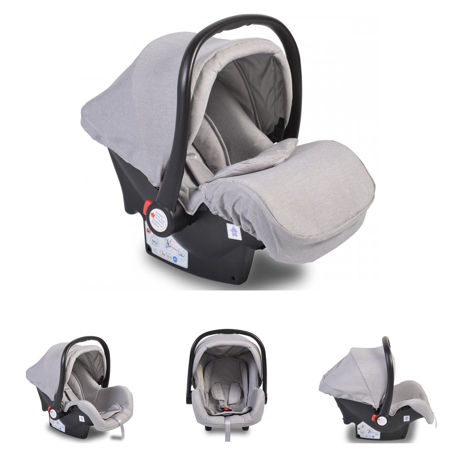 Universal Komfort Regenschutz für Babyschale (z.B. Maxi-Cosi/Cybex
