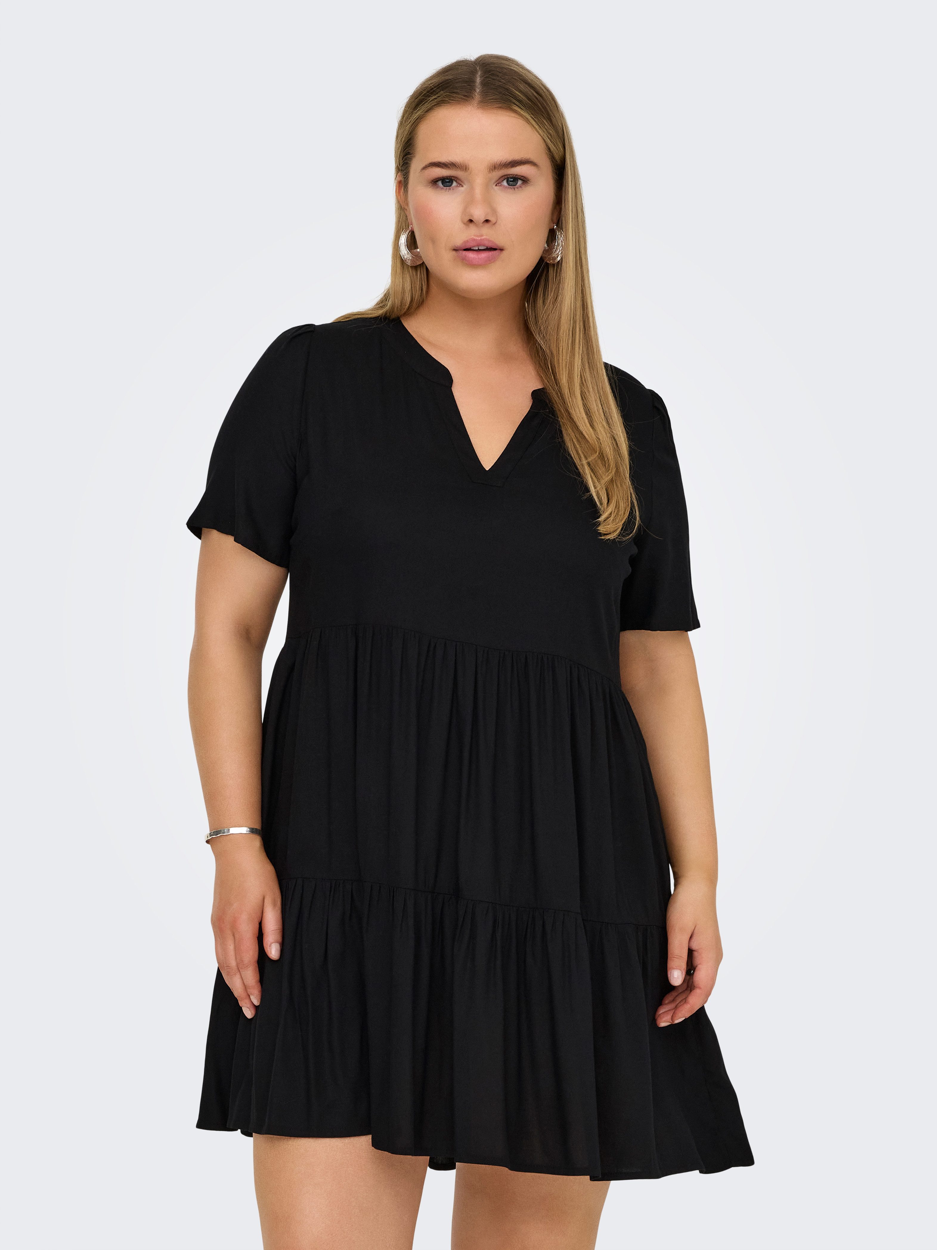 ONLY CARMAKOMA Minikleid CARZALLY LIFE S/S günstig online kaufen