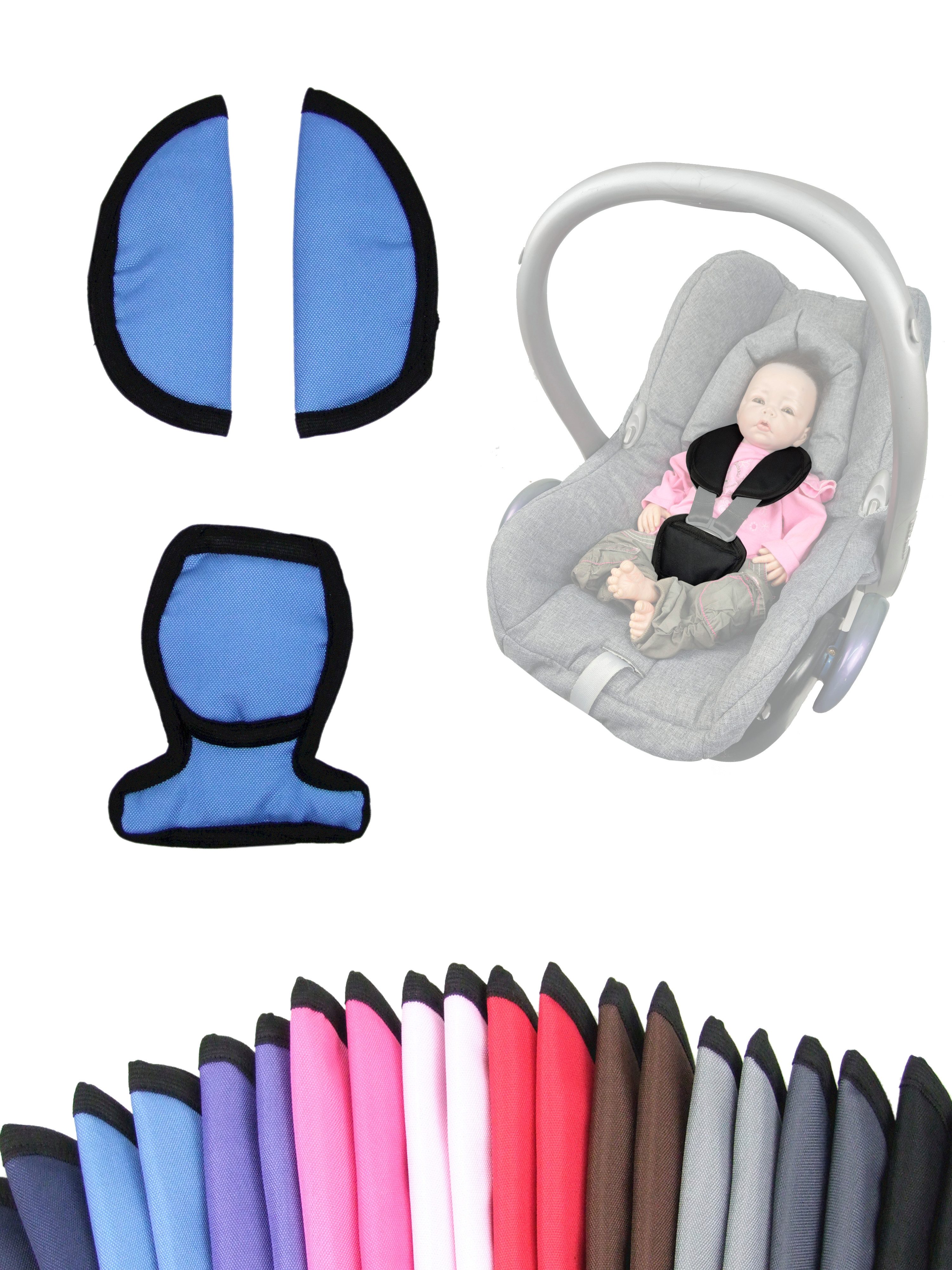 Gurtpolster Gurtpolster Babyschale Autositz kompatibel Maxi Cosi Cabrio Fix Citi