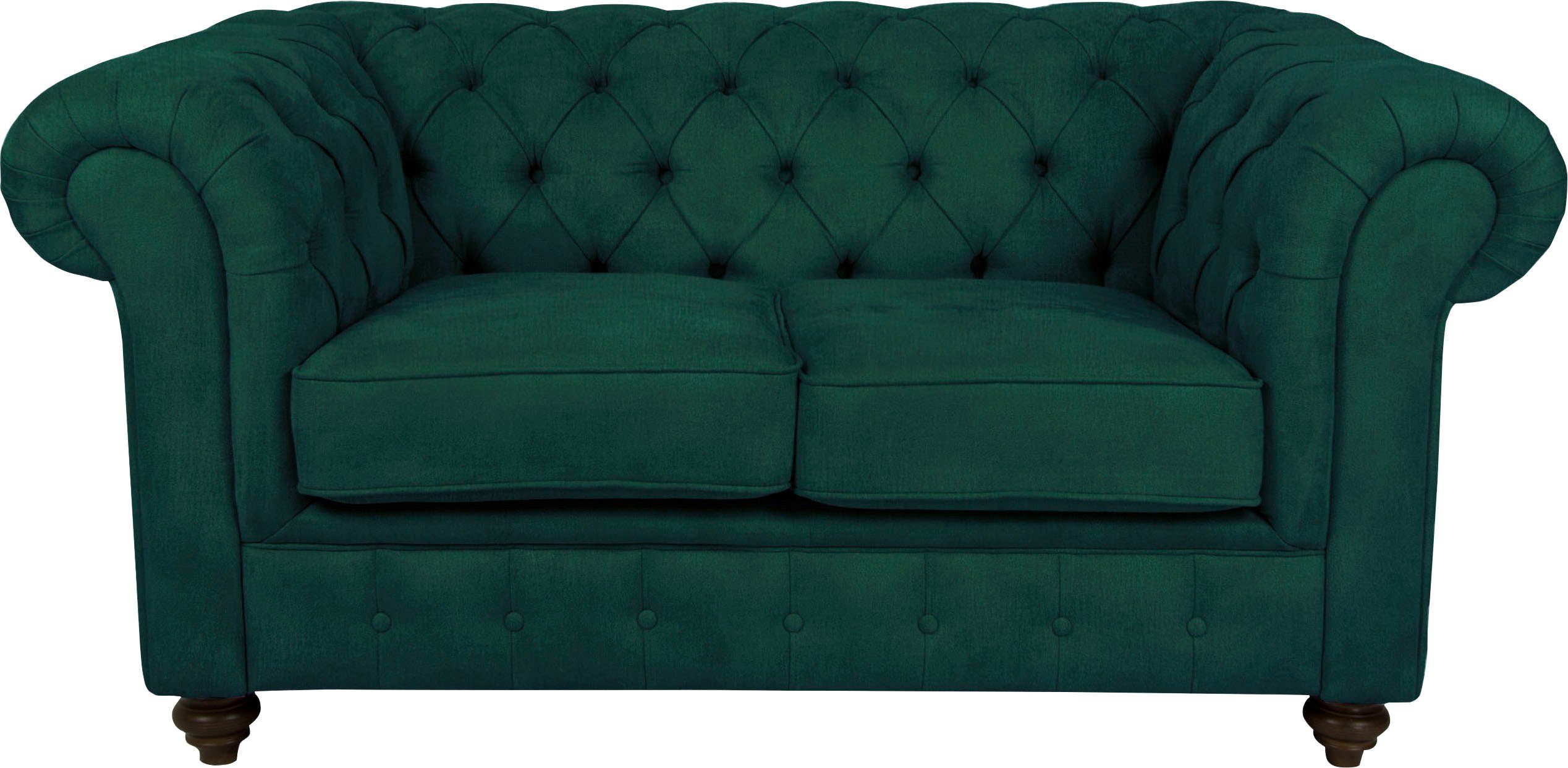 Home affaire Chesterfield-Sofa Duc 2-Sitzer, hochwertige günstig online kaufen