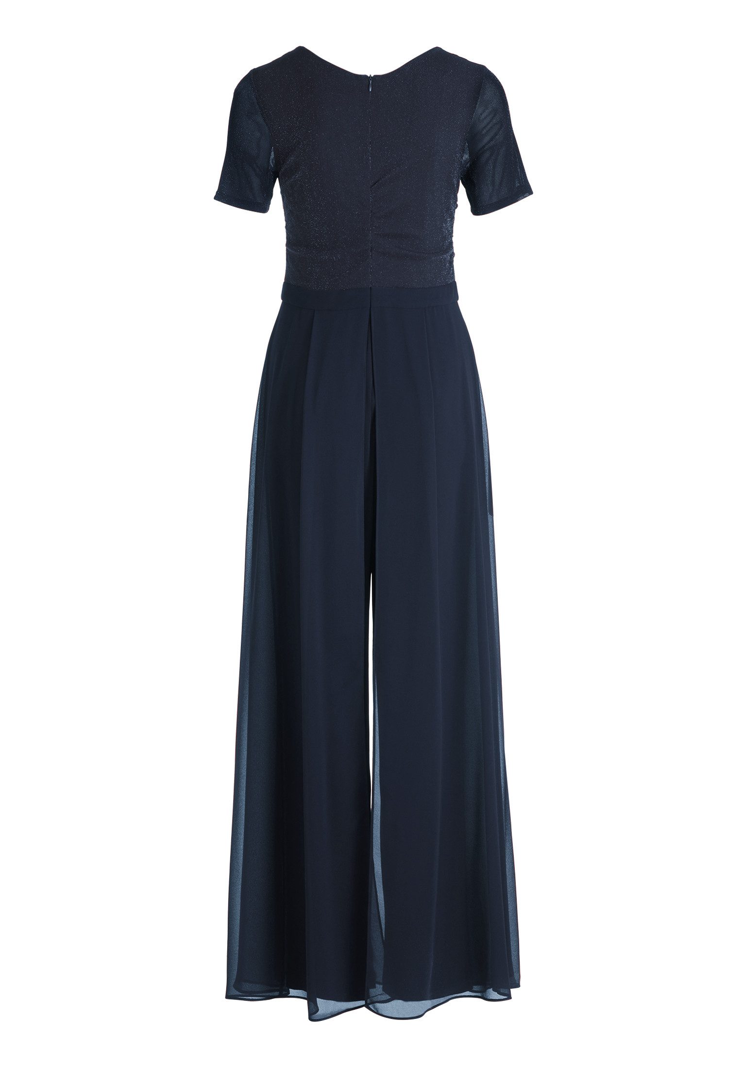 Vera Mont Overall Damen mit Wasserfallausschnitt (1-tlg)