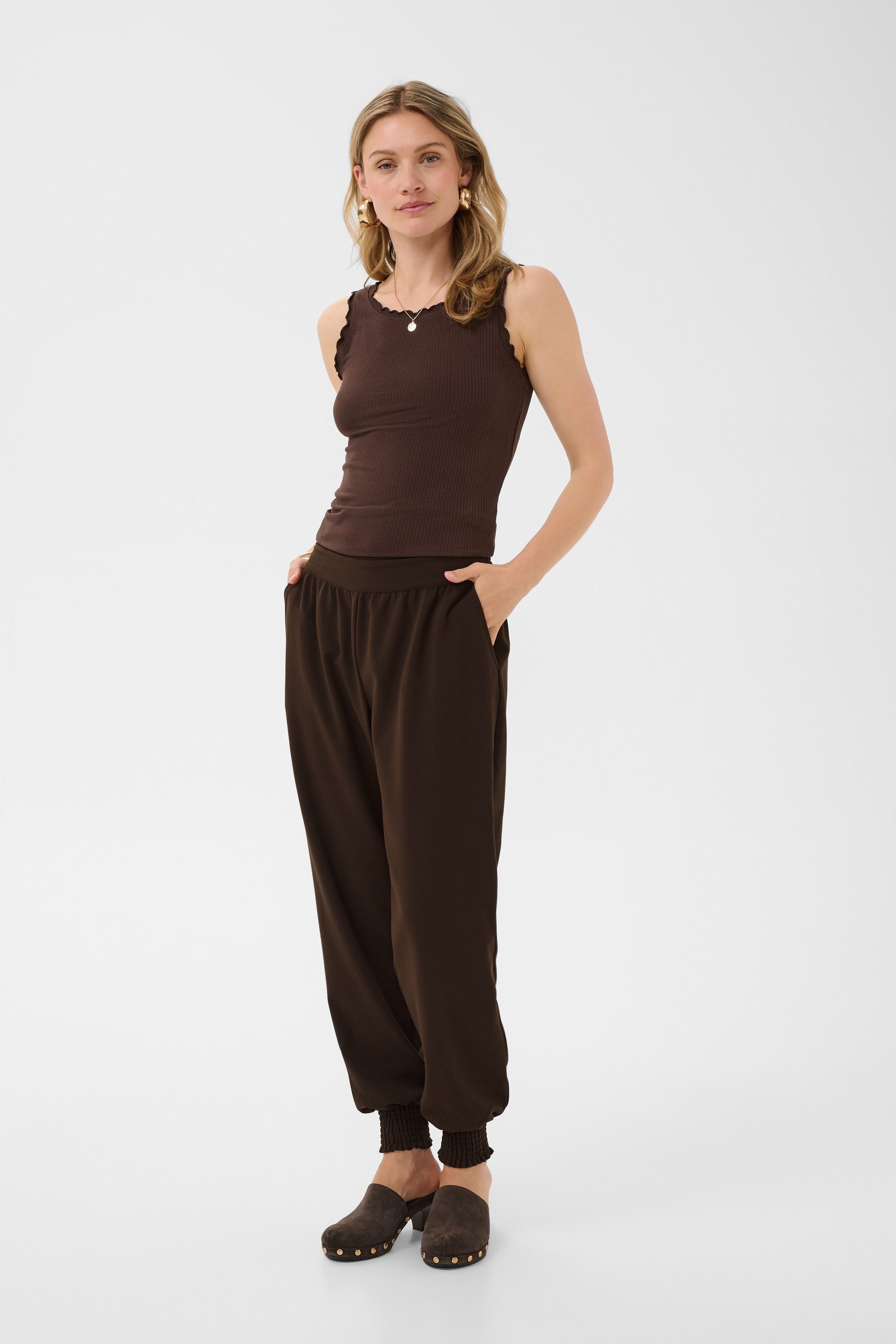 Cream Stoffhose Casual Hose CRCharlott