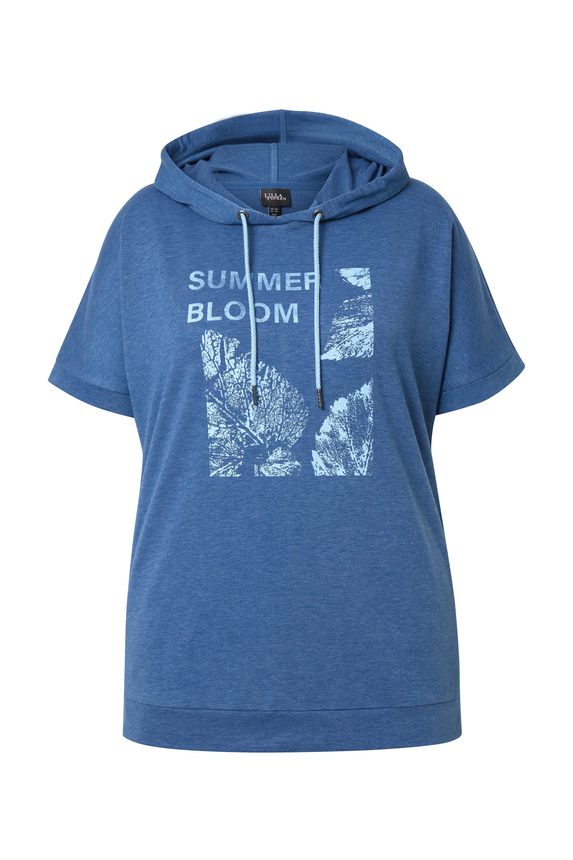 Ulla Popken Sweatshirt Hoodie Sommermotiv Oversized günstig online kaufen