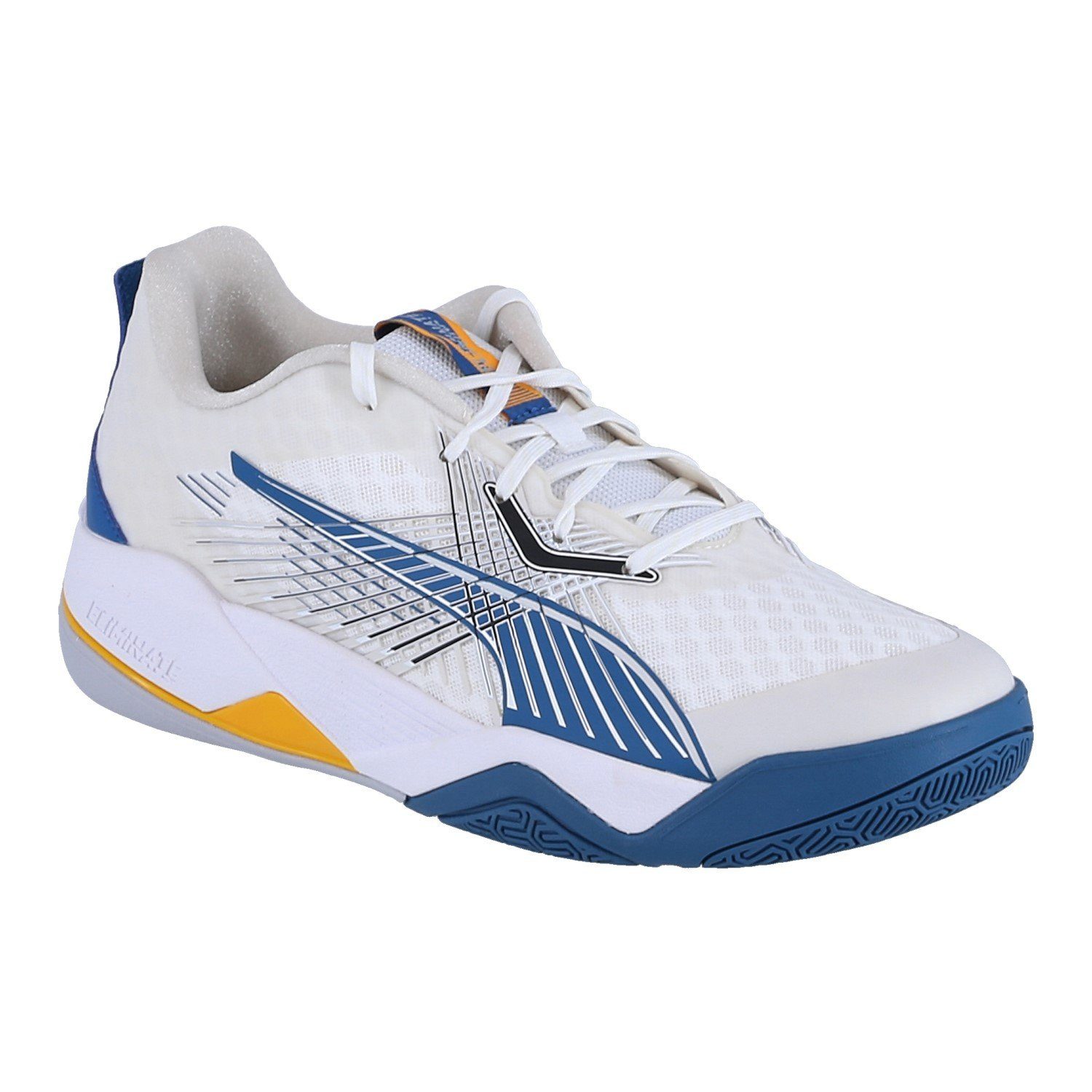 PUMA Hallen-Indoorschuhe Eliminate Power Nitro II weiss/blau Herren Badmintonschuh