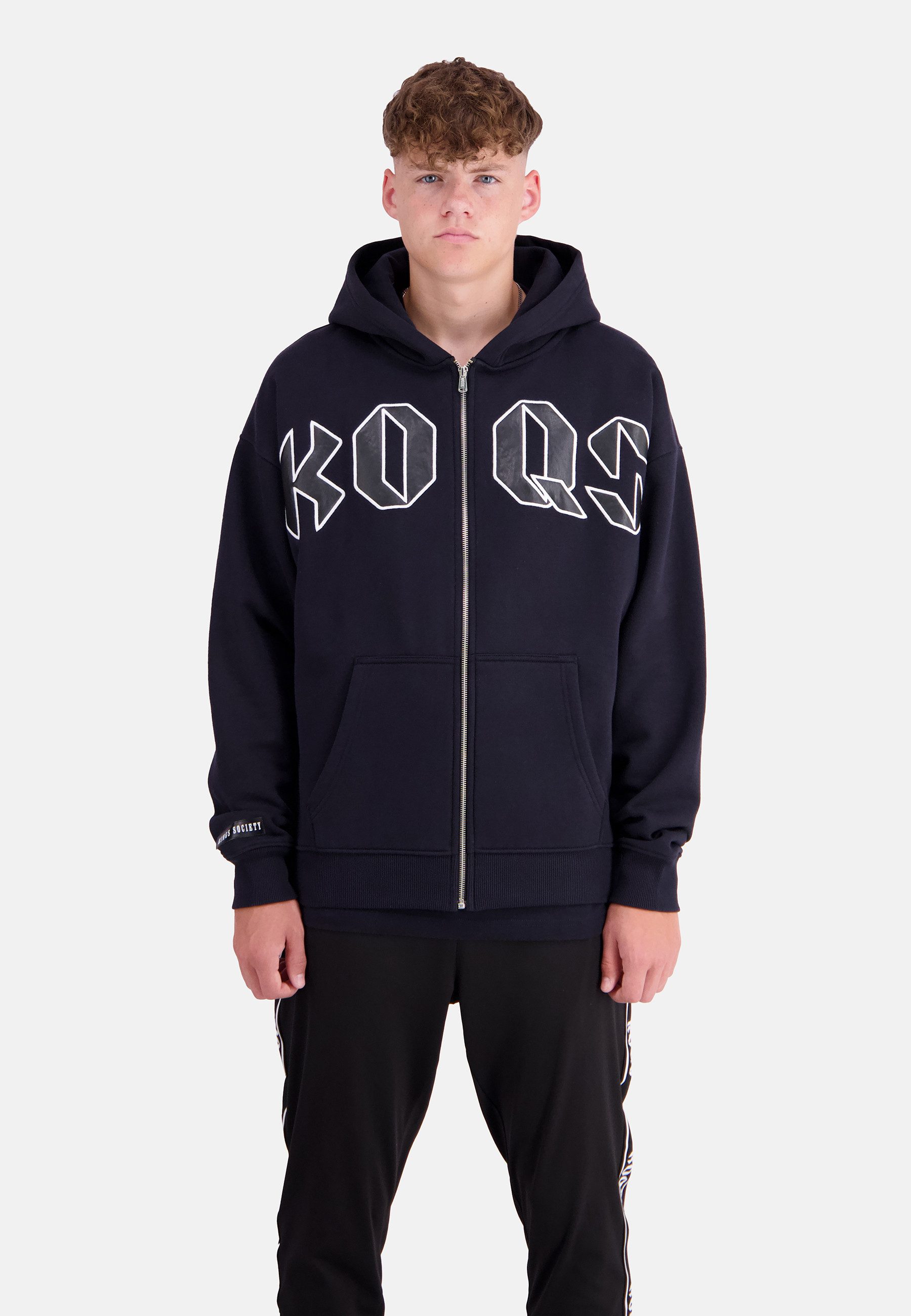 KOQS Sweatjacke King of the street