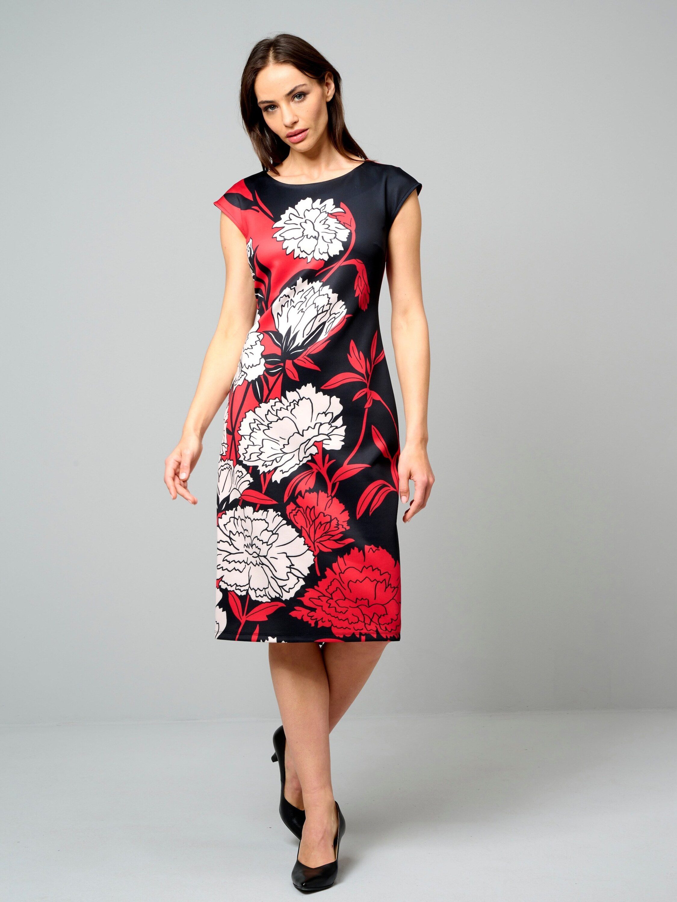 Alba Moda Jerseykleid Jerseykleid aus angenehmer Scubaware