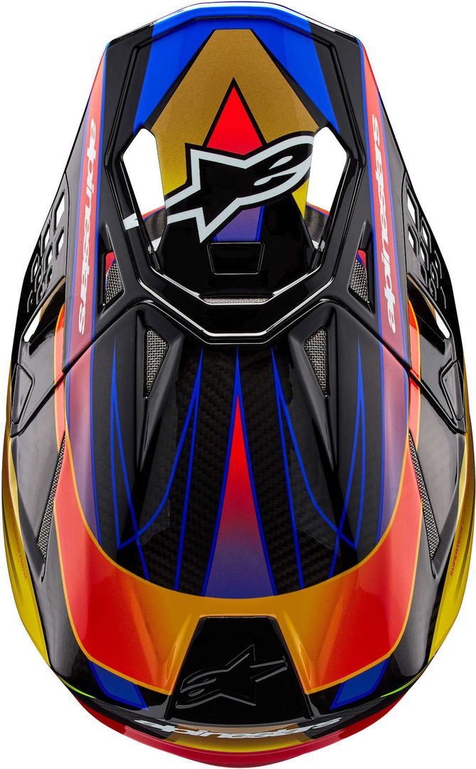 Alpinestars Motocrosshelm Supertech S-M10 Era 2024 Motocross Helm, Notfallsystem-Polsterung (EQRS)