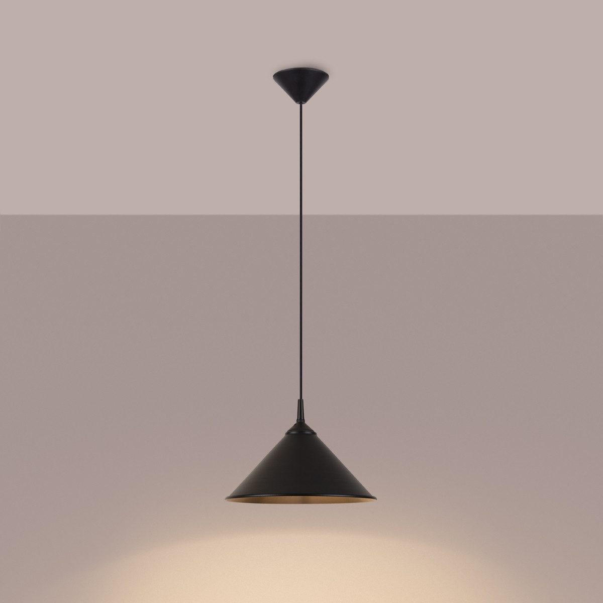 SOLLUX lighting Pendelleuchte ZUMA, ohne Leuchtmittel, diffuses Licht nach unten