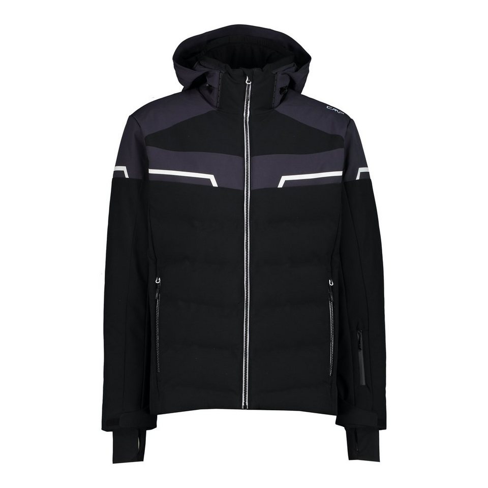 CMP Skijacke MAN JACKET ZIP HOOD NERO