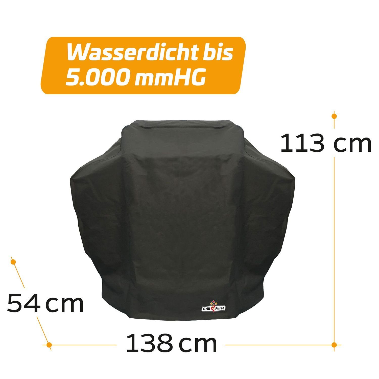 Grillabdeckhaube Grillfürst Abdeckhaube / Schutzhülle für Grillfürst G410 / G510 / G520 / G521