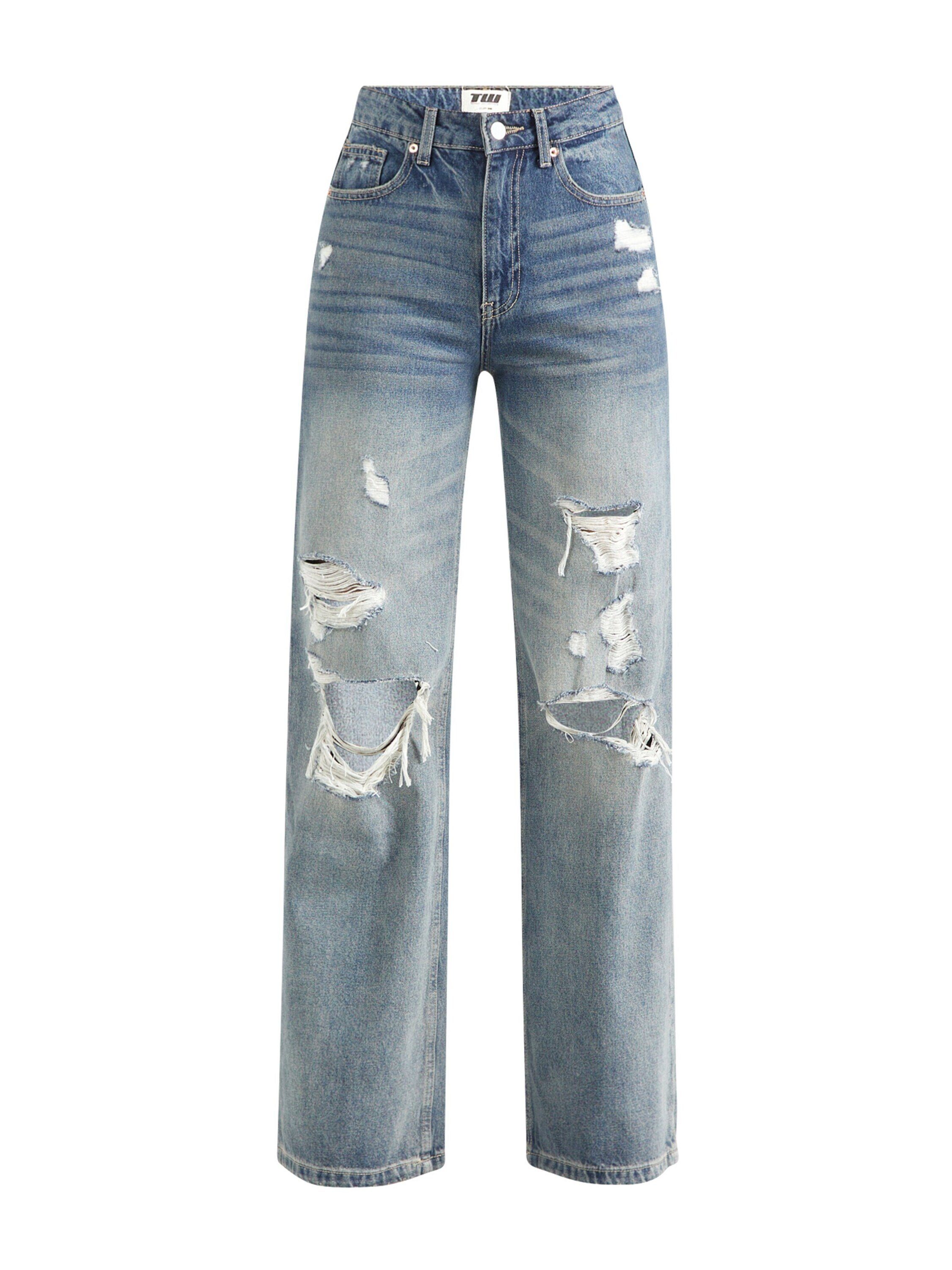 Weite Weiteres (1-tlg) Jeans Tally Detail Weijl