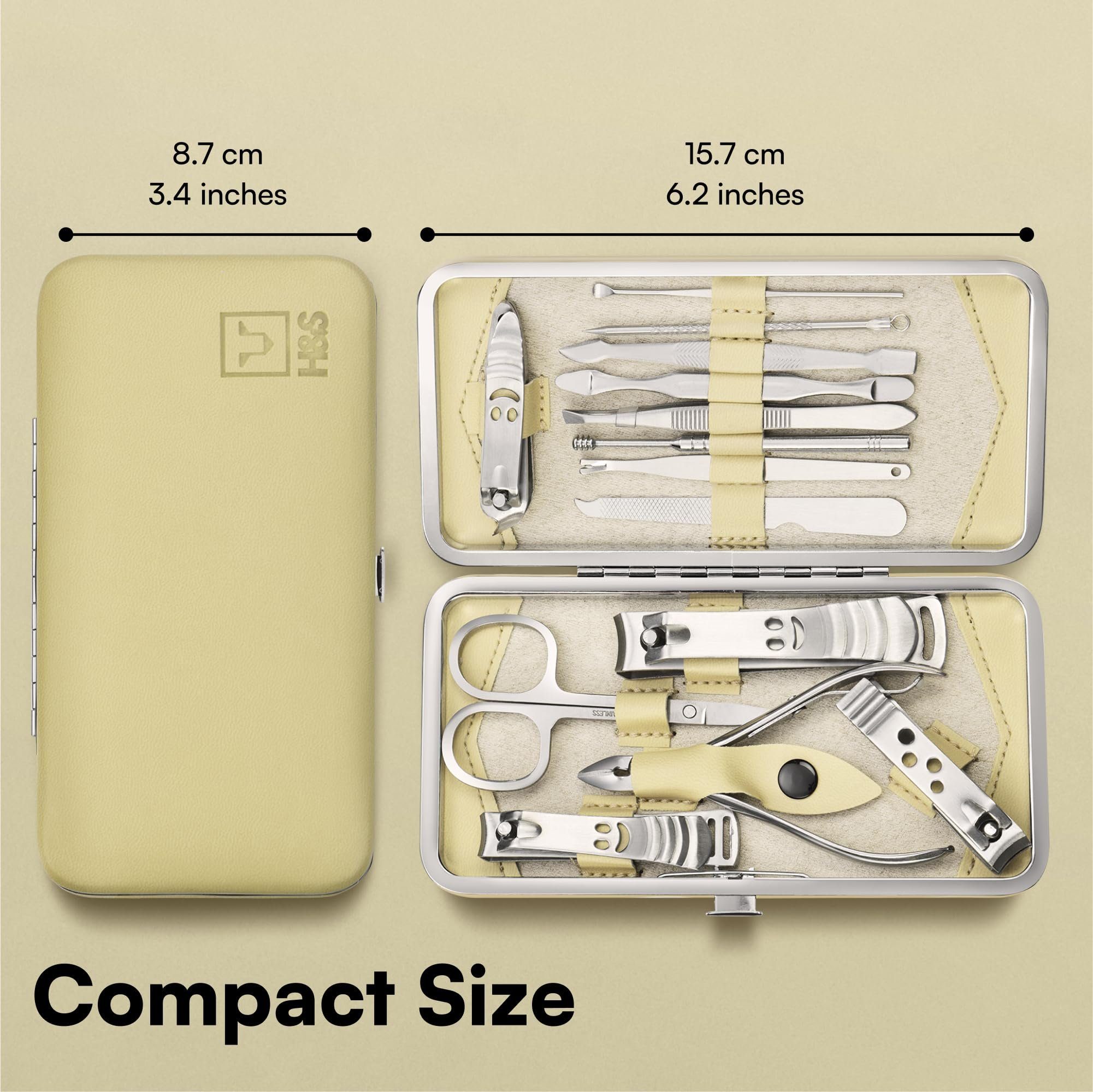 H&S Manicure Clippers Set_Beige Nail Nagelknipser