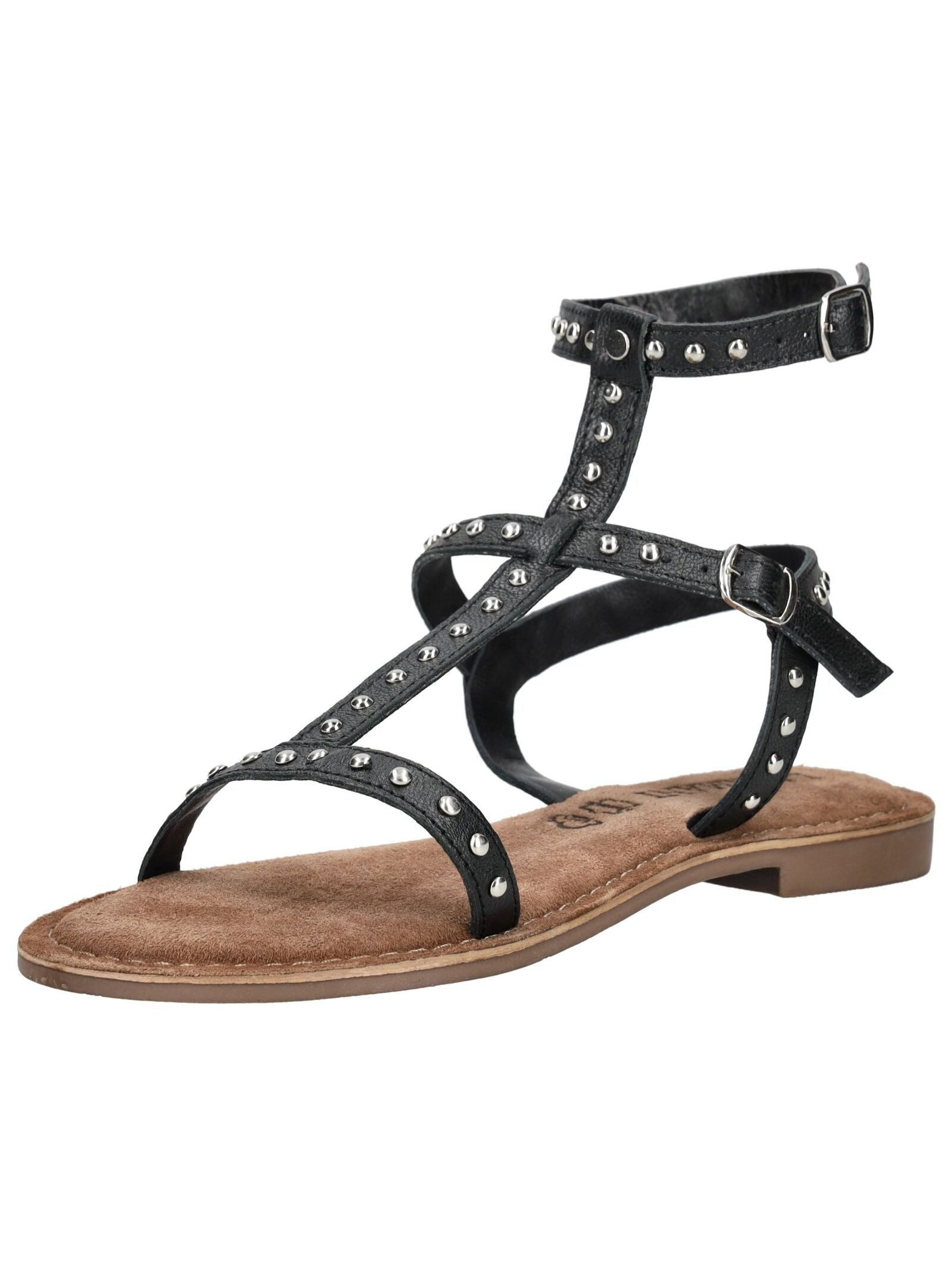 Sandalen Leder Riemchensandalette