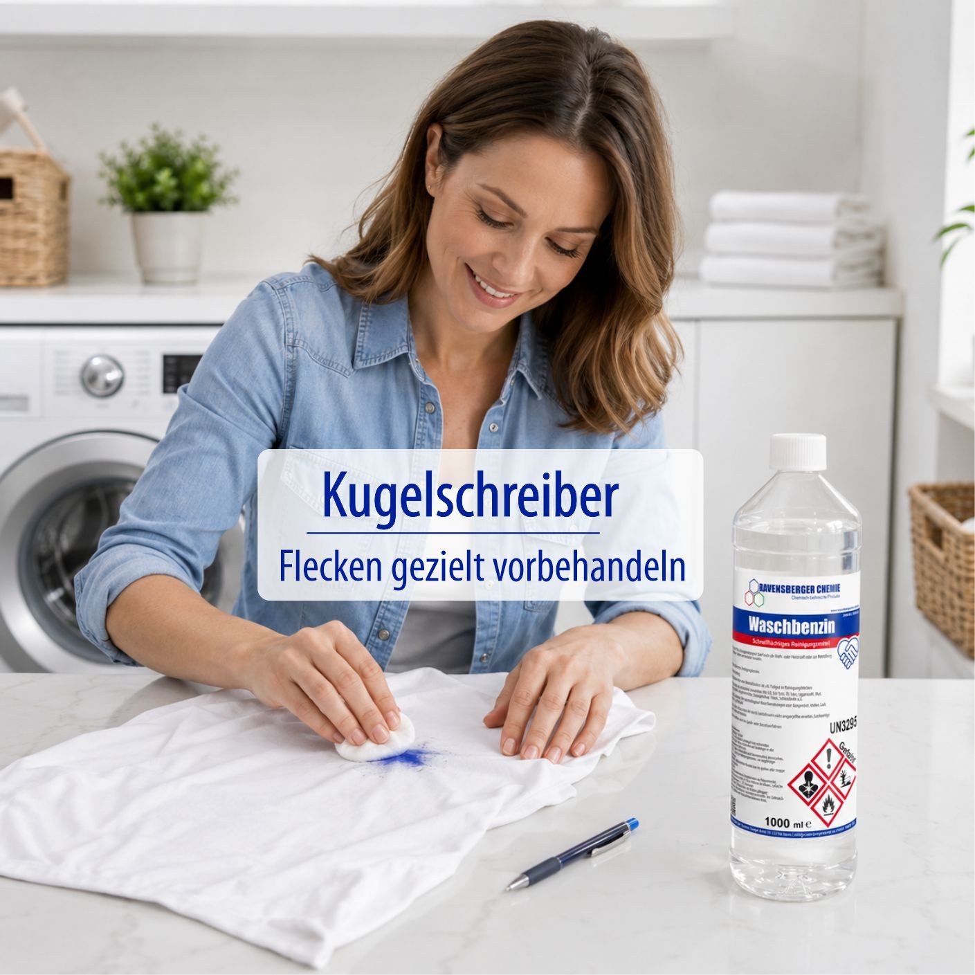 Ravensberger Chemie Waschbenzin 5L Reinigungsalkohol (5 Liter Kanister von Ravensberger Chemie - Waschbenzin 5L – Kraftvoller Reiniger für Fett, Öl & Klebereste)