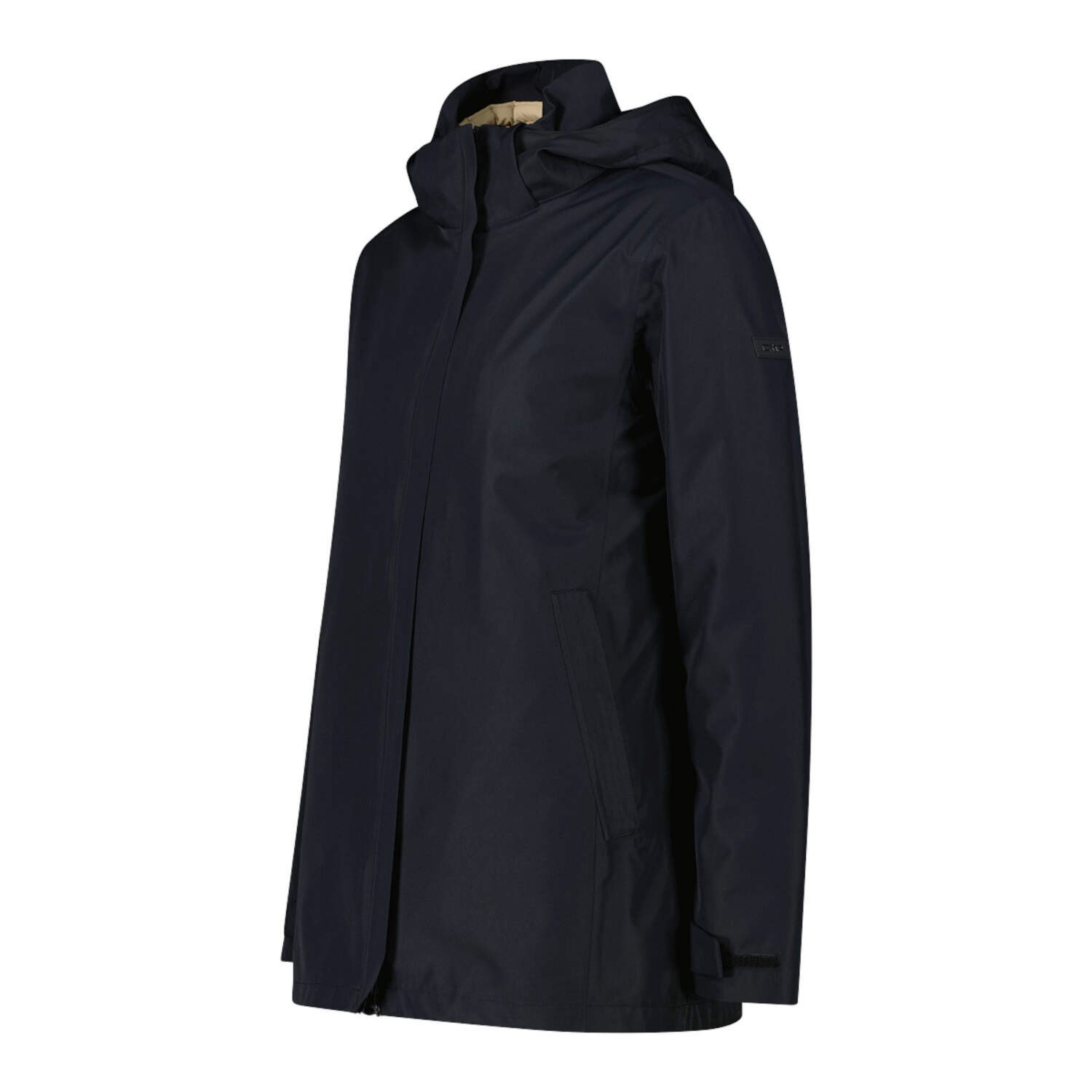 CMP Wintermantel CMP Damen Parka WOMAN LONG JACKET ZIP HOOD 35K3796D