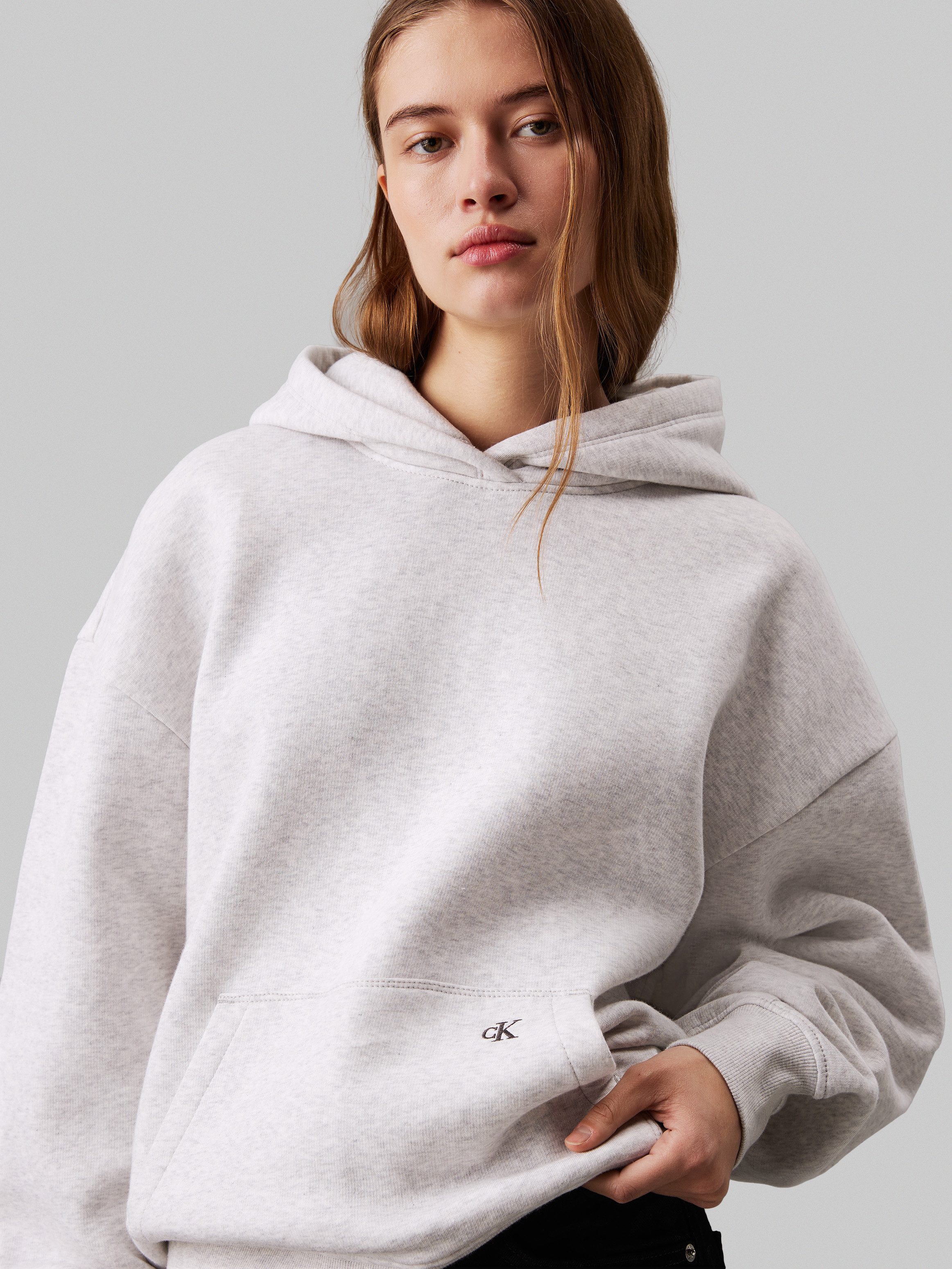 Calvin Klein Jeans Kapuzensweatshirt MIXED LOGO günstig online kaufen
