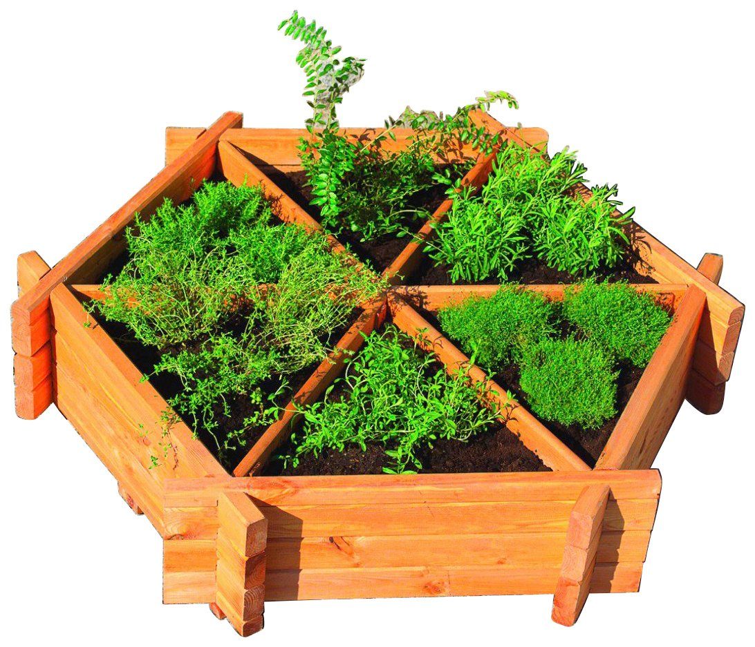 promadino Kräuterbeet, BxTxH: 122x111x27 cm