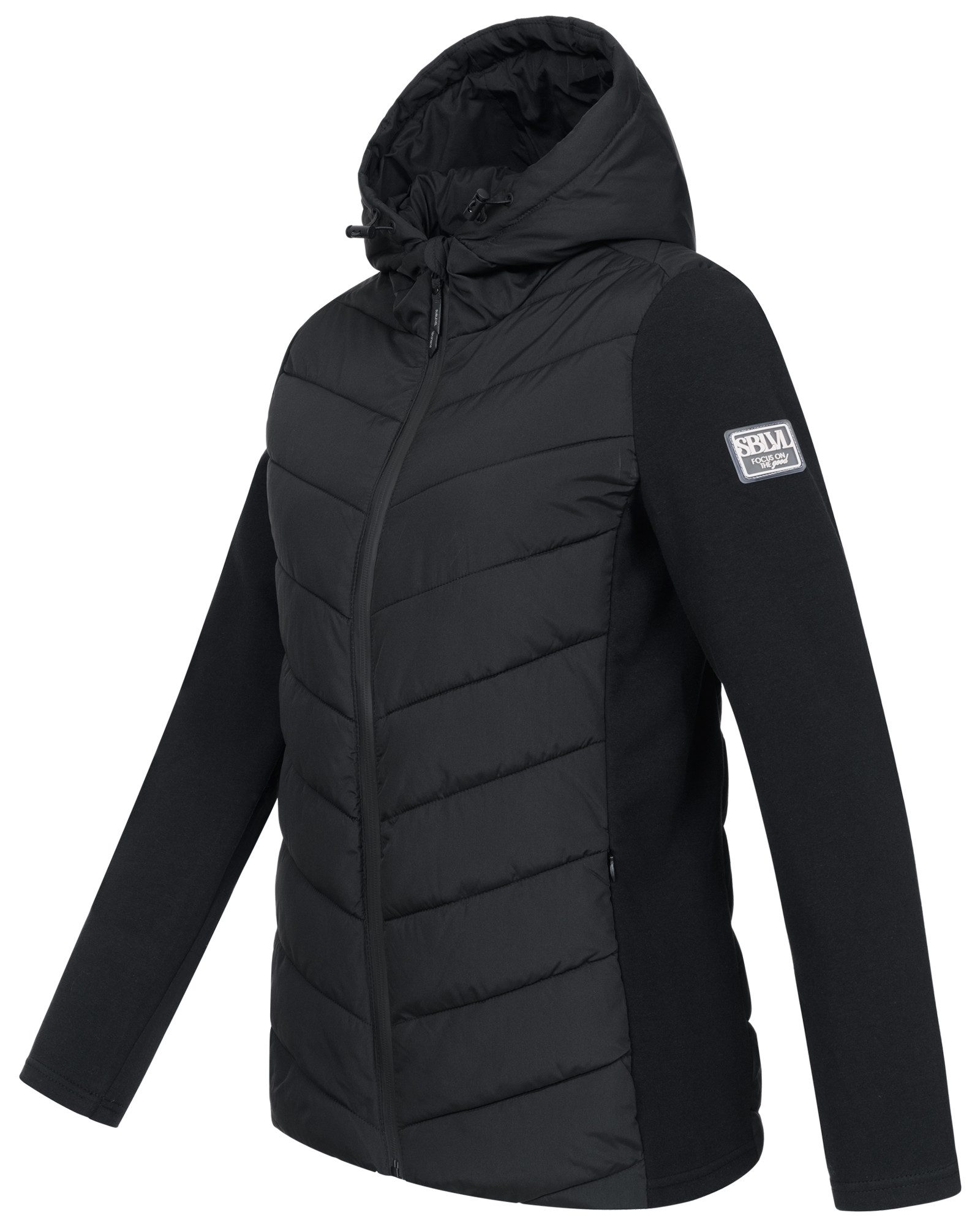 SUBLEVEL Steppjacke Damen Übergangsjacke leicht Steppjacke Frühlingsjacke sportlich modern