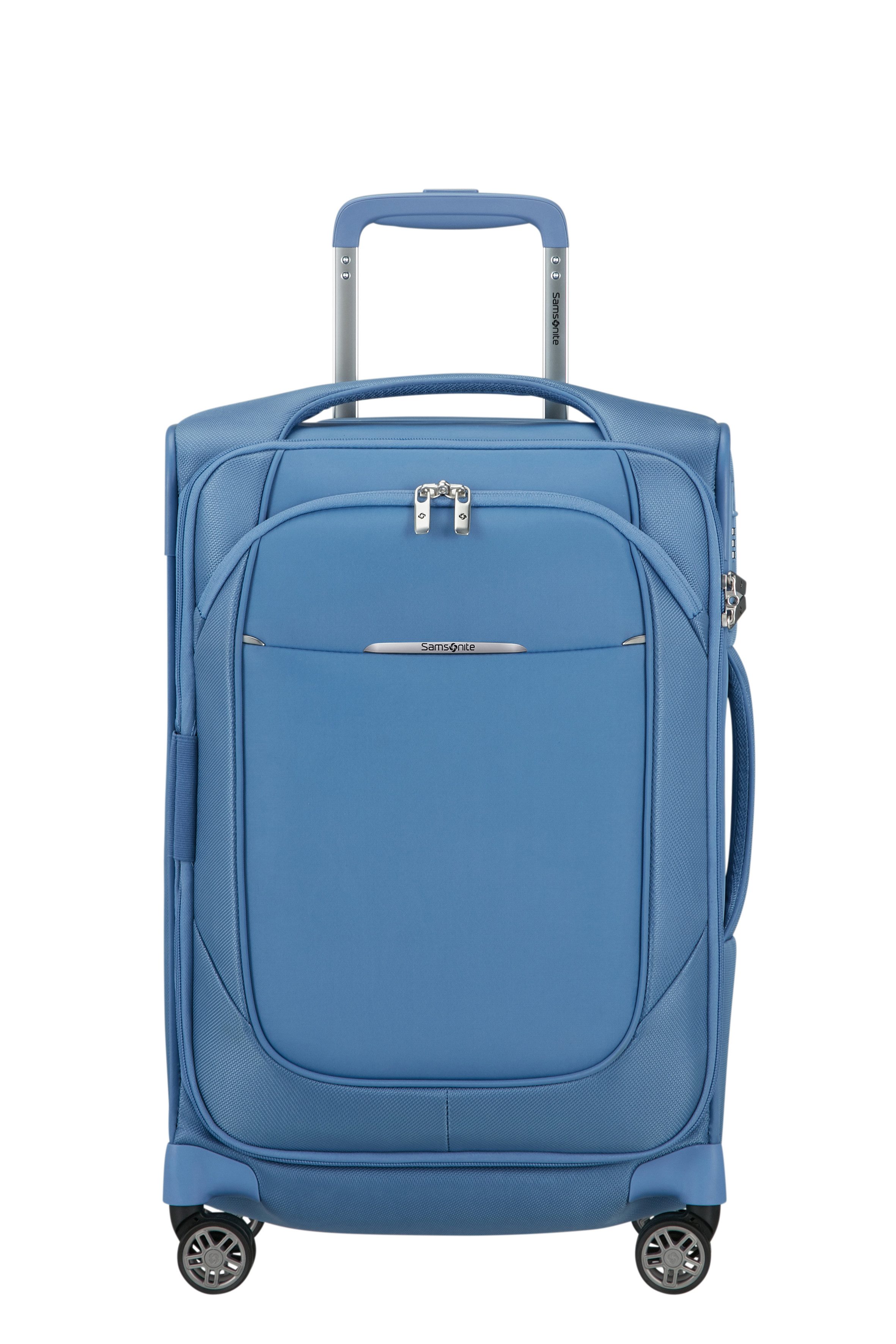 Samsonite Weichgepäck-Trolley RE-LITE, verschiedene Größen und Farben, 4 Rollen, mit arretierbarem und versenkbarem Druckknopf-Trolleysystem