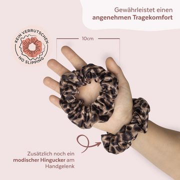 PARSA Beauty Zopfband The Scurly Powerful Leopatra mit innenliegendem Curly Loop