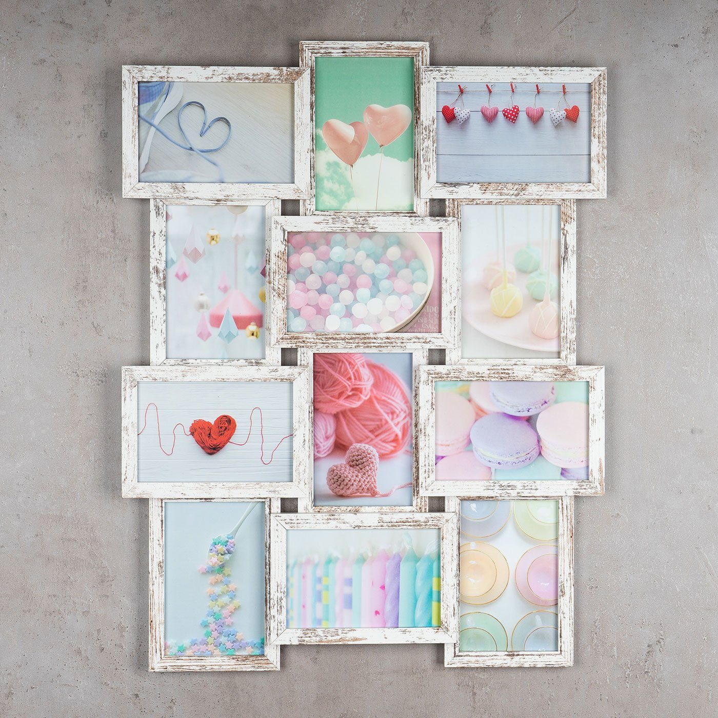Levandeo® Bilderrahmen Collage, levandeo Bilderrahmen Collage günstig online kaufen