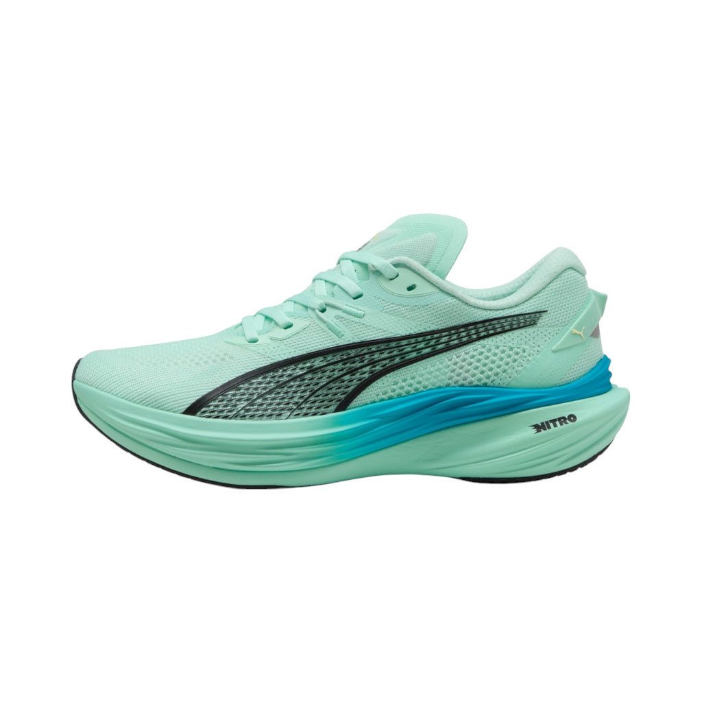 PUMA Deviate Nitro 3 (Dämpfung) mint/blau Herren Laufschuh