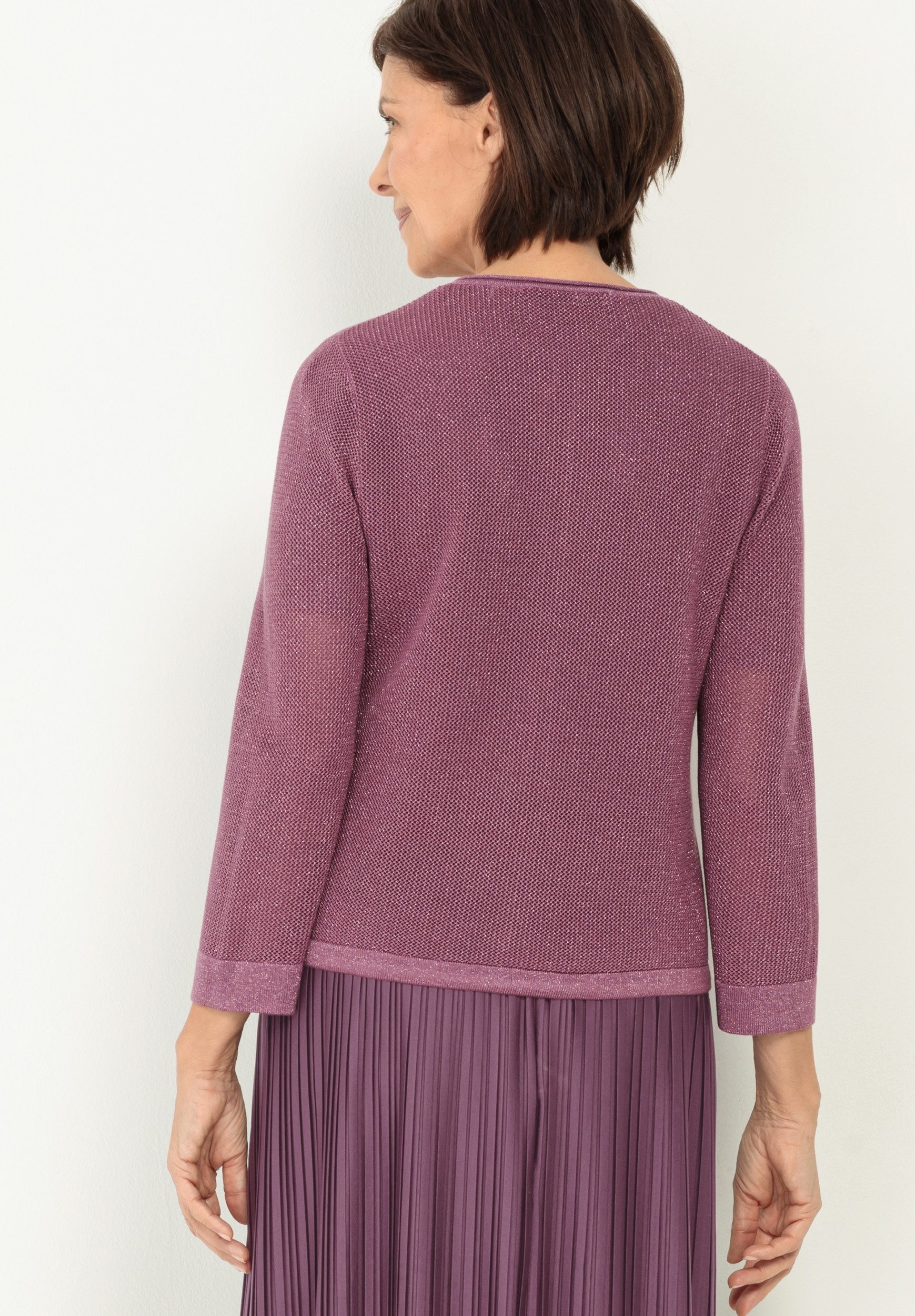bianca Strickjacke RENE - Strickjacke Damen - Feinstrickjacke - Strickjacke mit Lochmuste