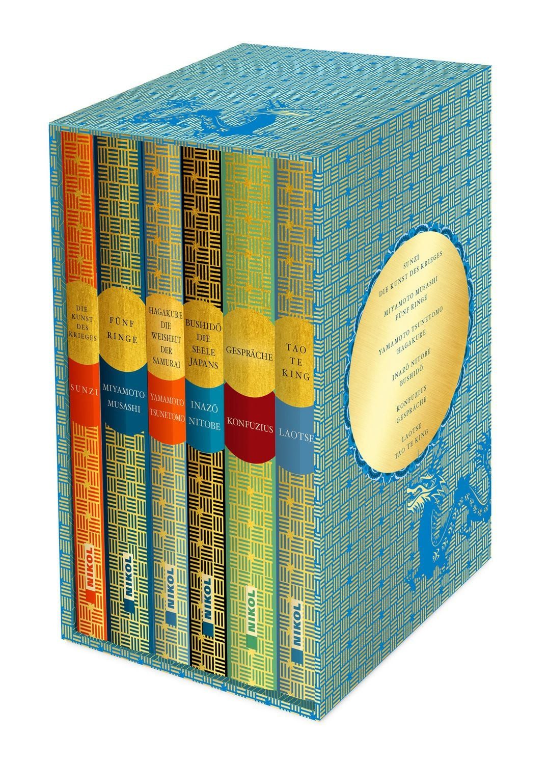 Fernöstliche Klassiker: 6 Bände im Schuber / Sunzi, Miyamoto Musashi, Yamamoto Tsunetomo, Inazo Nitobe, Konfuzius
