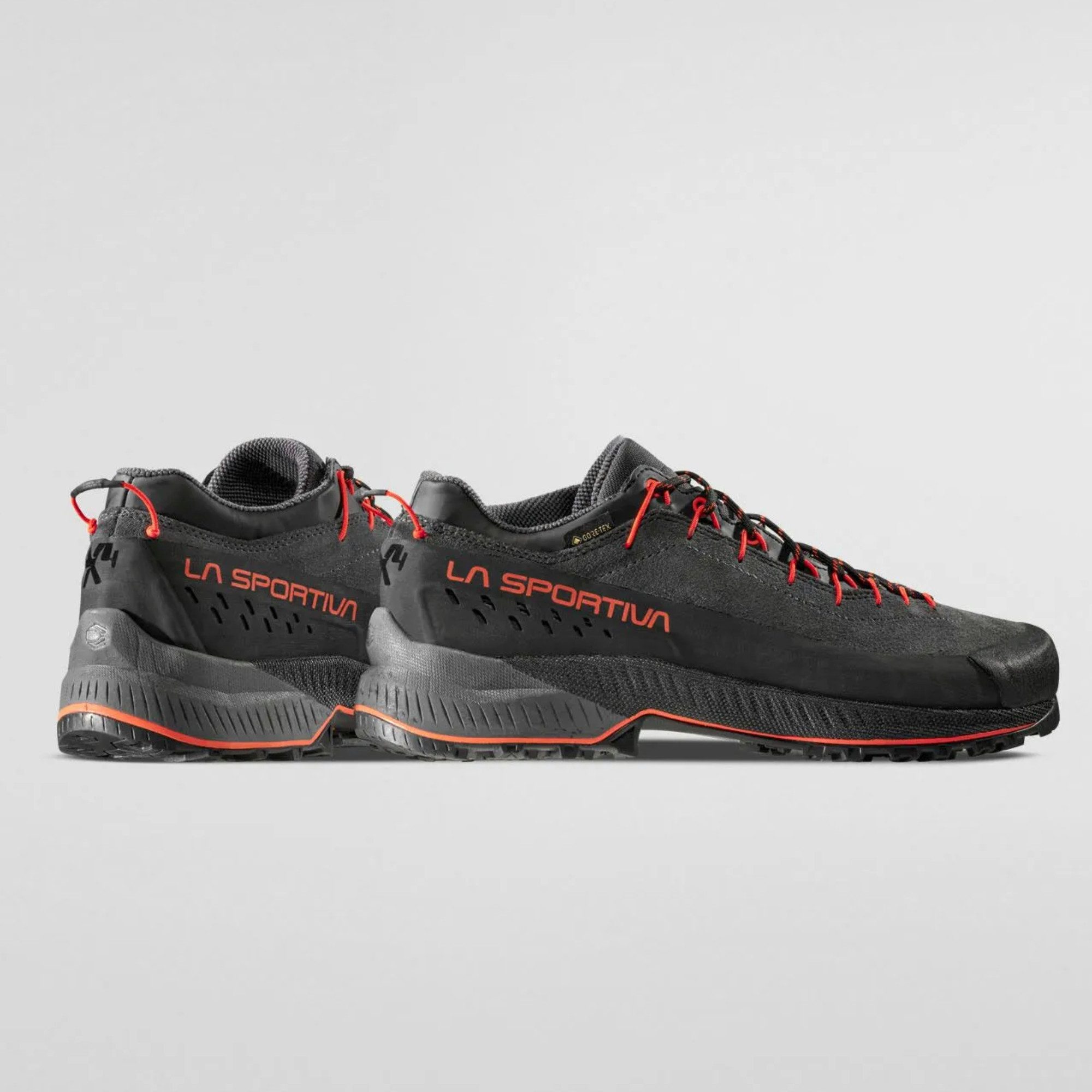 La Sportiva TX4 Evo GTX - Herren Zustiegsschuh - Carbon/Cherry Tomato Wanderschuh