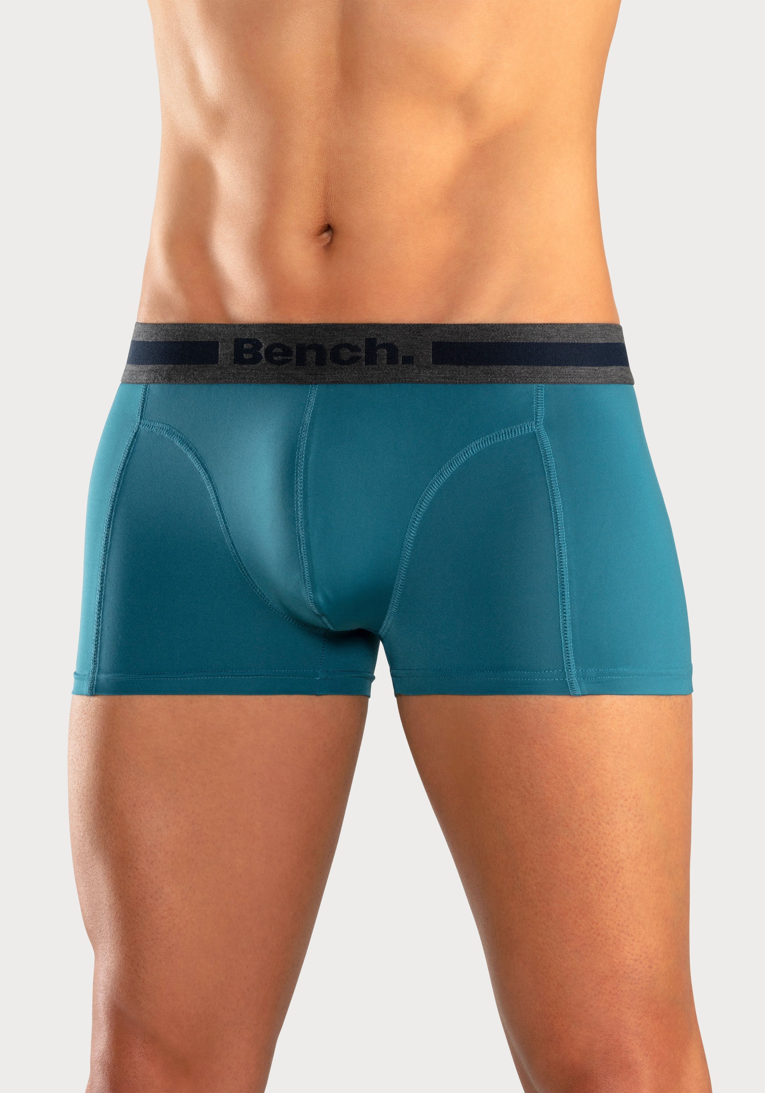 Bench. Funktionsboxer Boxershorts für Herren (Packung, 4-St) Unterhosen aus Microfaser – Bild 3 von 5
