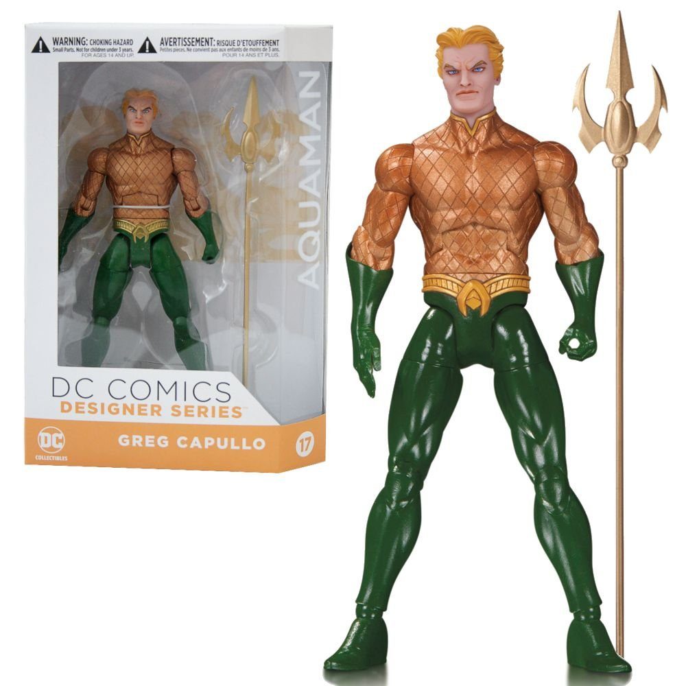 DC Comics Actionfigur Aquaman Figuren Spiel-Figur DC Action Designer 16 Serie Collectibles cm