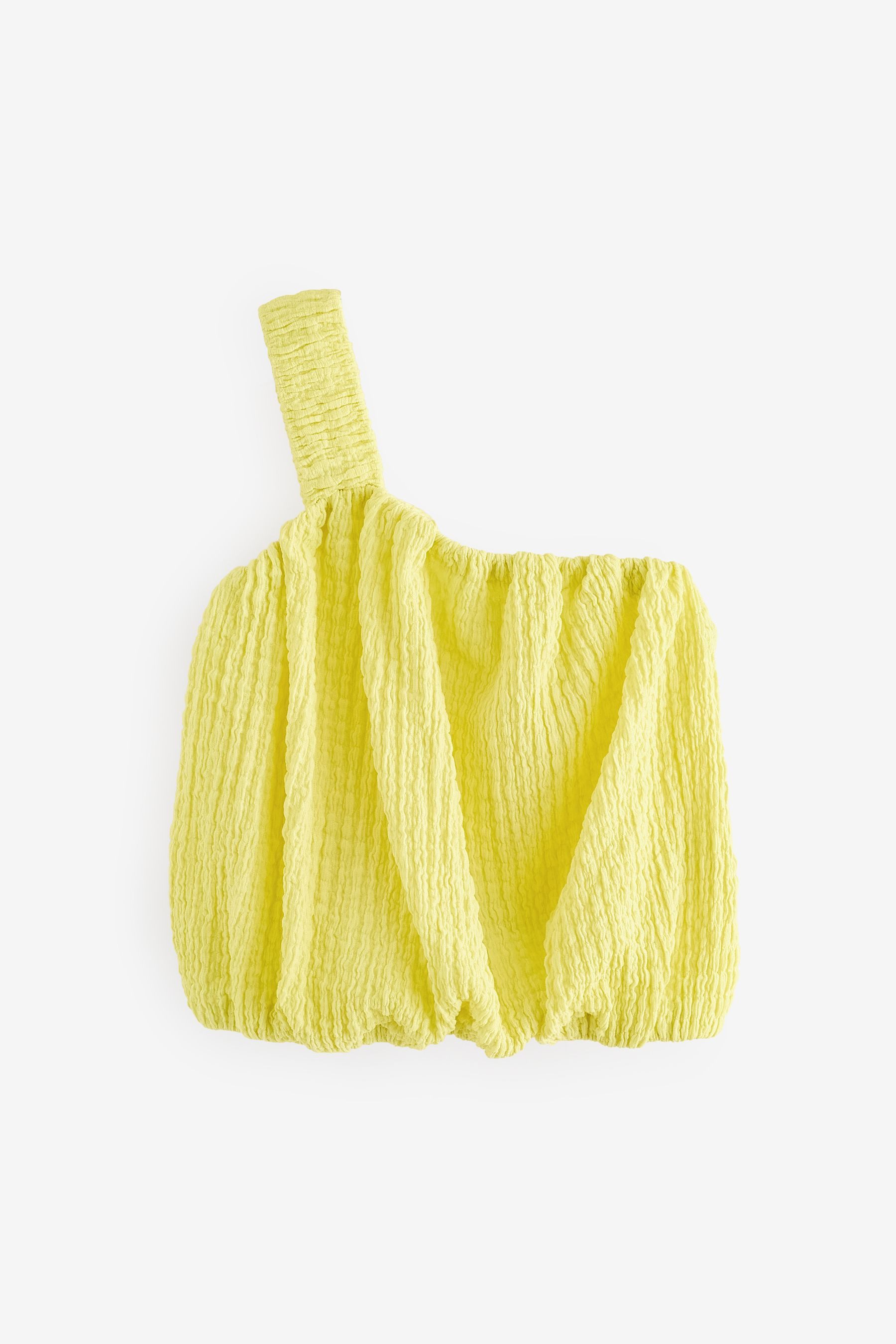 Next One-Shoulder-Top Einschulteriges, strukturiertes Bubble-Oberteil (1-tl günstig online kaufen