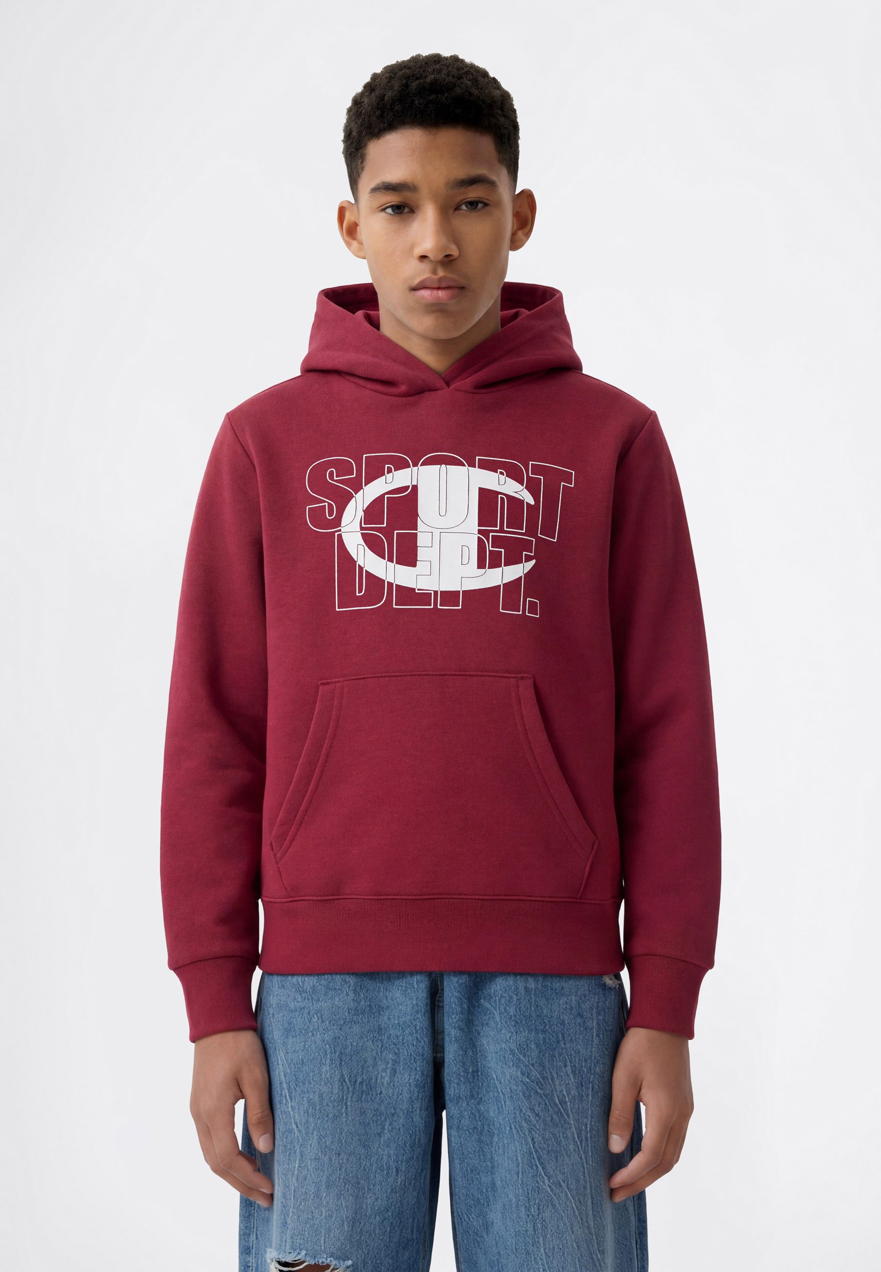 Champion Kapuzensweatshirt SPORTWEAR HOODIE Standard Fit für Kinder und Jugendliche, mit sportlichem Stil, Langarmdesign