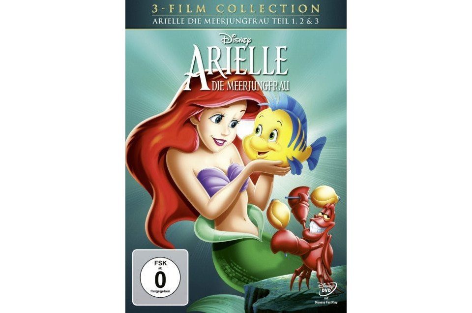 Leonine DVD Arielle die Meerjungfrau -3-Film-Collection (Teil 1,2 & 3)