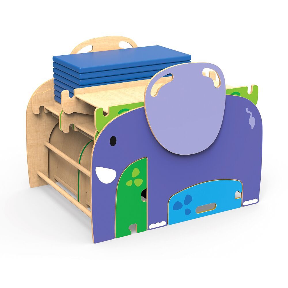 beleduc Klettergerüst Bewegungsbaustellen-Set Wild Climber, Bewegungsmöbel für Kinder