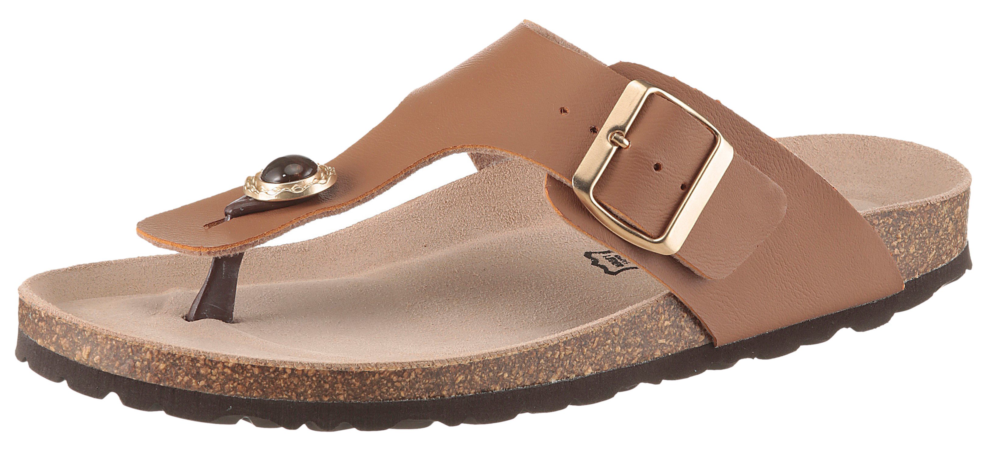 Aniston SHOES Zehentrenner Sommerschuh, Strandschuh, Hausschuh - NEUE KOLLEKTION
