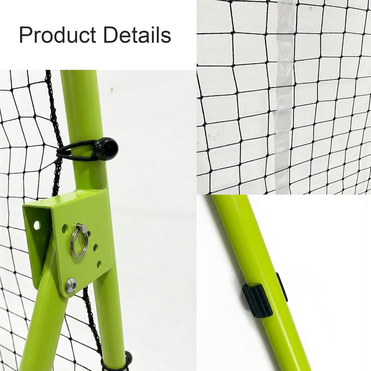 GarveeMore Volleyballnetz Volleyballnetz, 213 x 121cm Verstellbares Volleyball Rebounder Netz