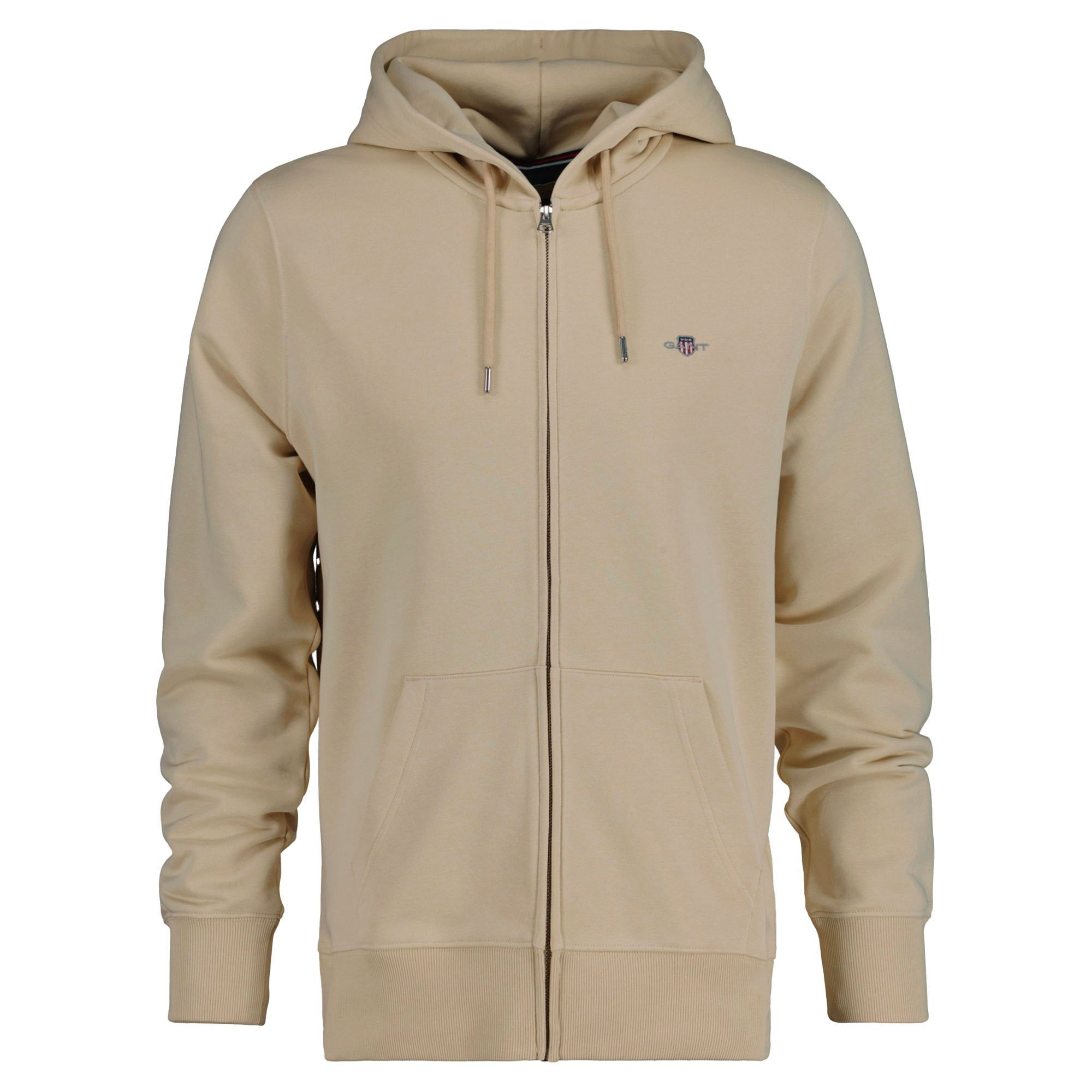 Gant Sweatshirt Herren Sweatjacke Baumwolle