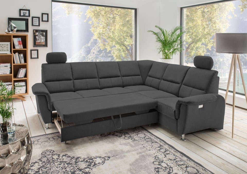 Myhomelando Ecksofa Paris, mit elektronischer Relaxfunktion, günstig online kaufen