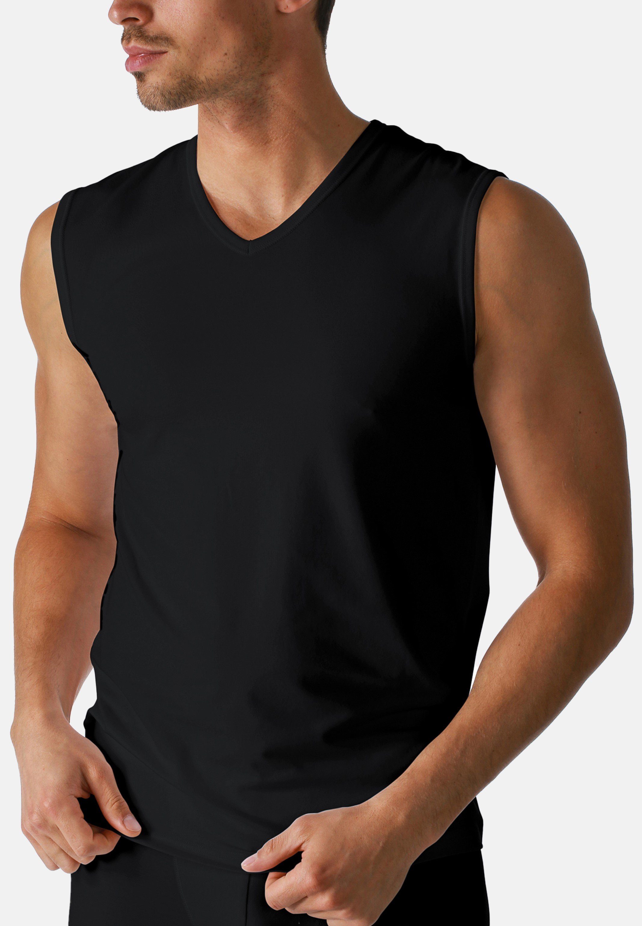 MEY Herren Athletic-Shirt im Doppelpack Dry Cotton Unterhemd 