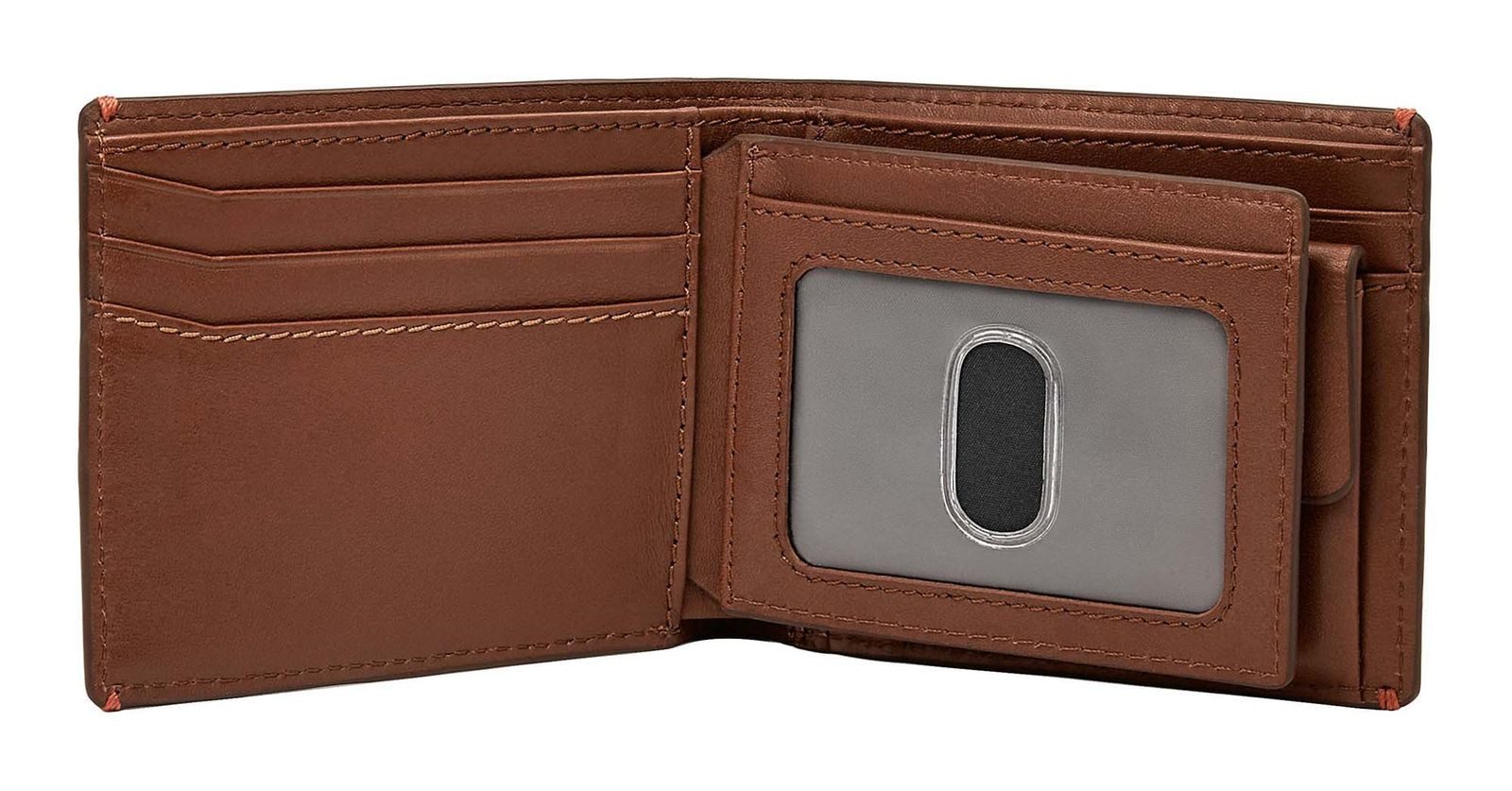 Fossil Geldbörse Coin Pocket Bifold, aus echtem Leder