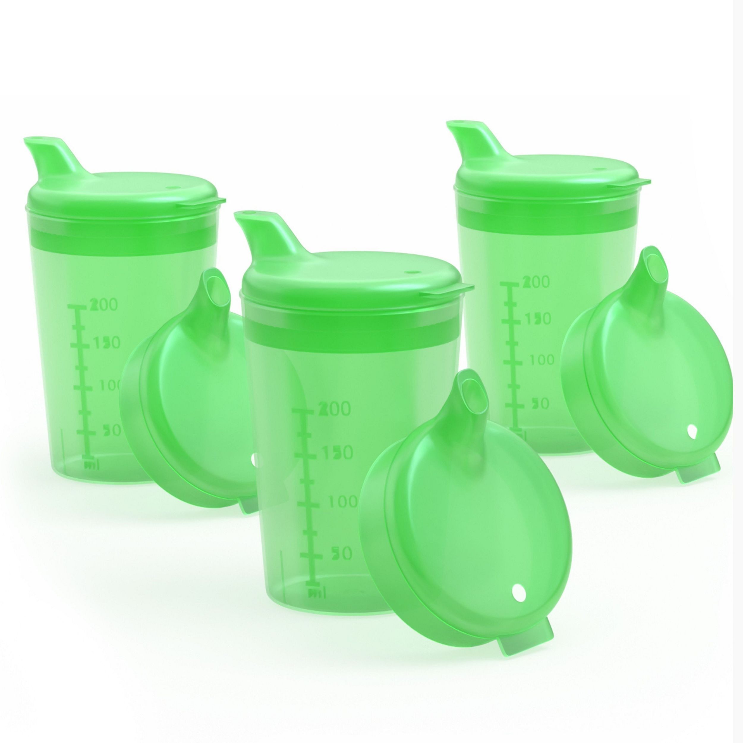 Horn Medical Schnabelbecher 3er PackHorn Medical Schnabelbecher/Trinkhilfe -Farbe wählbar-, lebensmittelechtes Polypropylen (PP), bunte & leicht erkenn-/greifbare Optik/Haptik, spülmaschinenfest