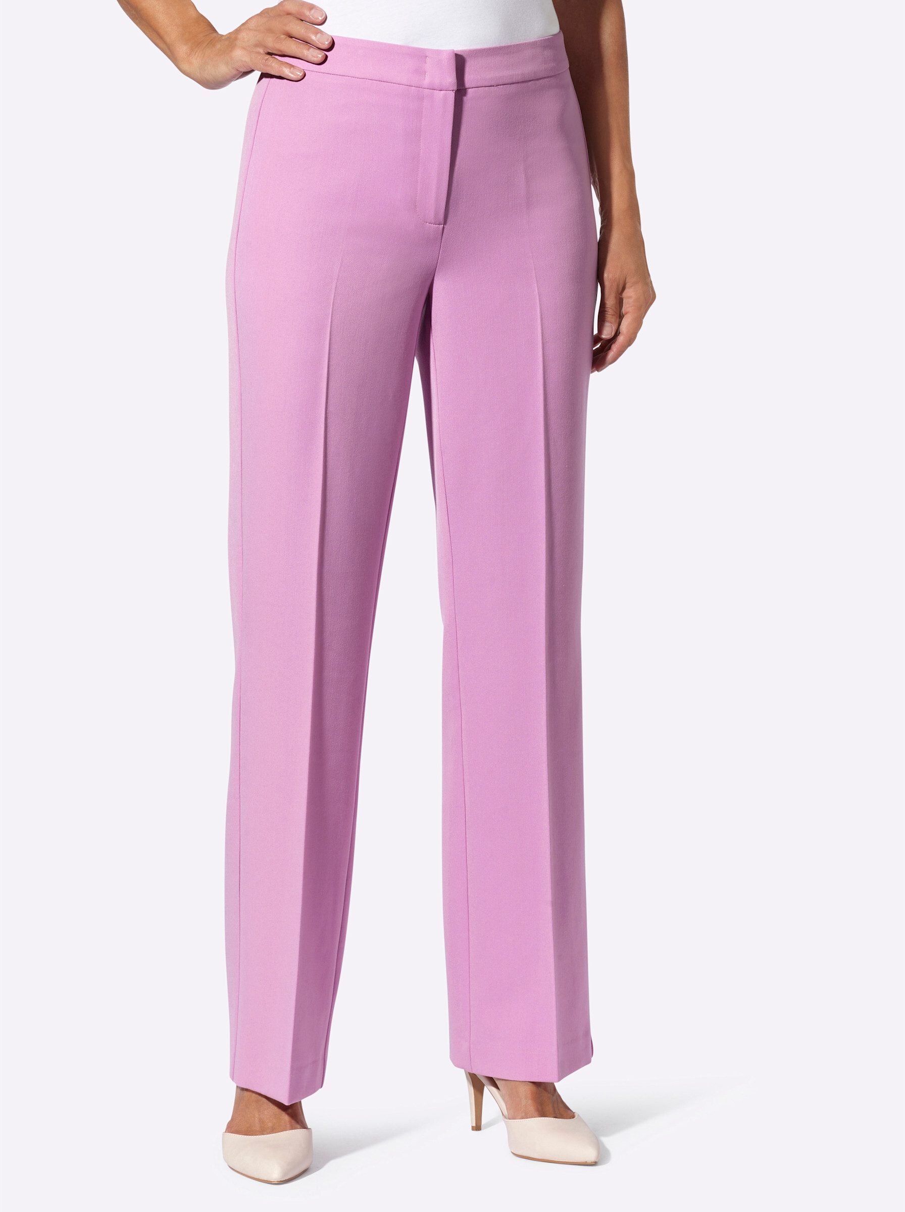 Witt Jerseyhose Bügelfaltenhose .