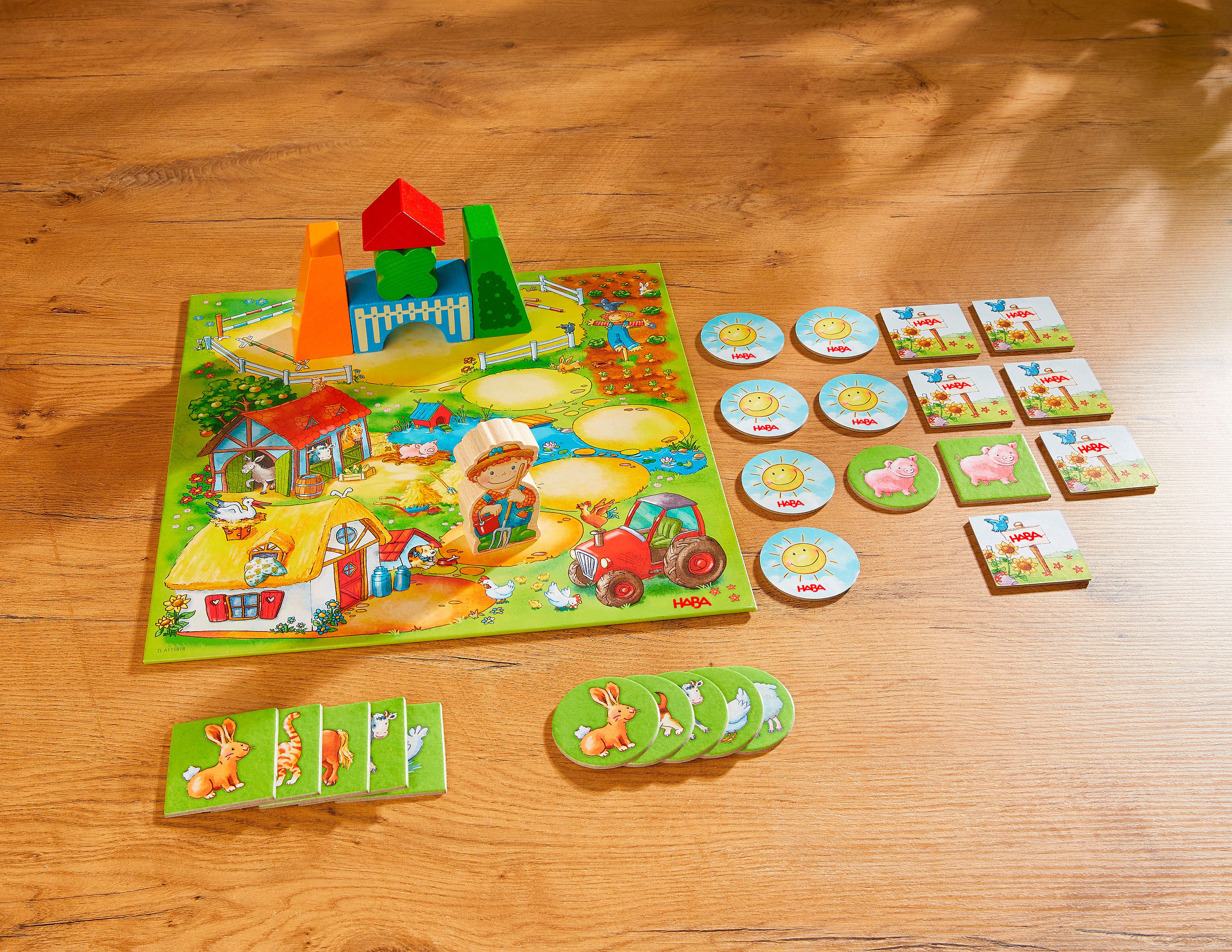 Haba Spiel Meine ersten Spiele - Spielesammlung, Made in Germany