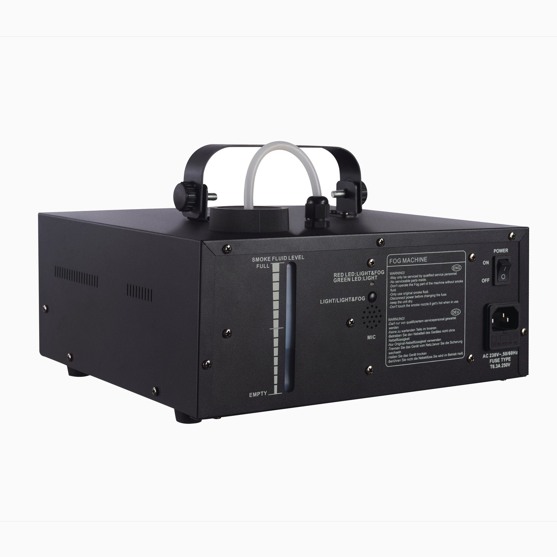 2-in-1 Lenco LFM-110BK Partymaschine - Boombox