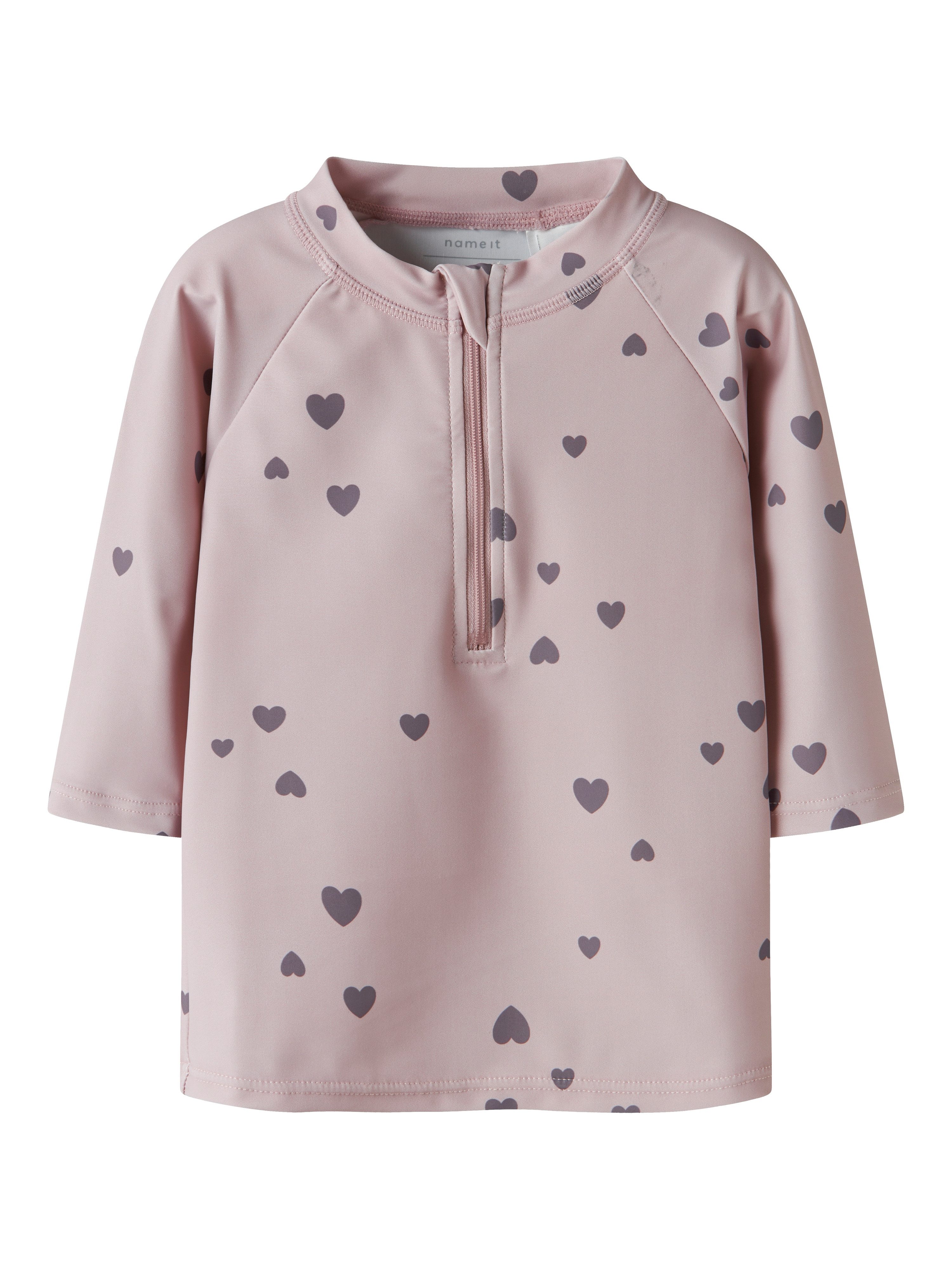 Name It Bade-Shirt NMFZIPPA 3/4 UV SWIM TOP